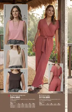 Leonisa catálogo -  Vista previa de la revista de la tienda Leonisa valido desde el 04.06.2026 | Página: 211 | Productos: Camiseta, Camiseta manga sisa, Café, Enterizo