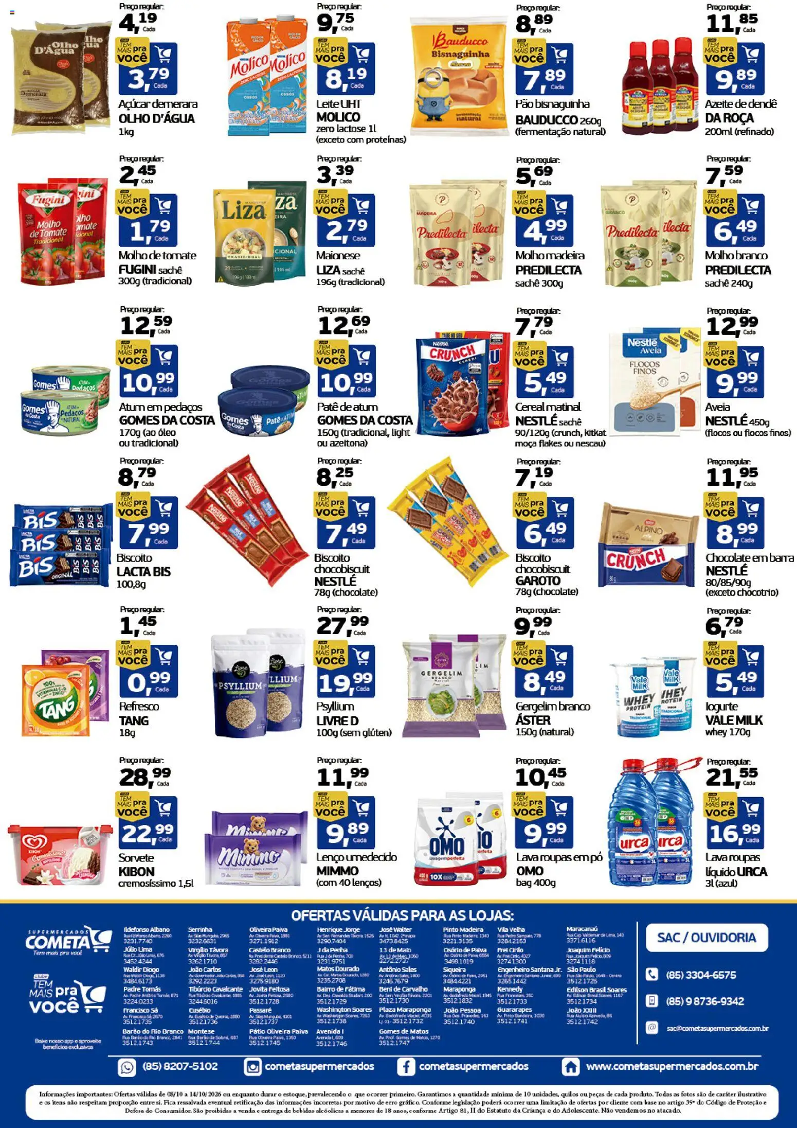 Cometa Supermercados Folheto - válido de 08/10/2026 | Página: 2