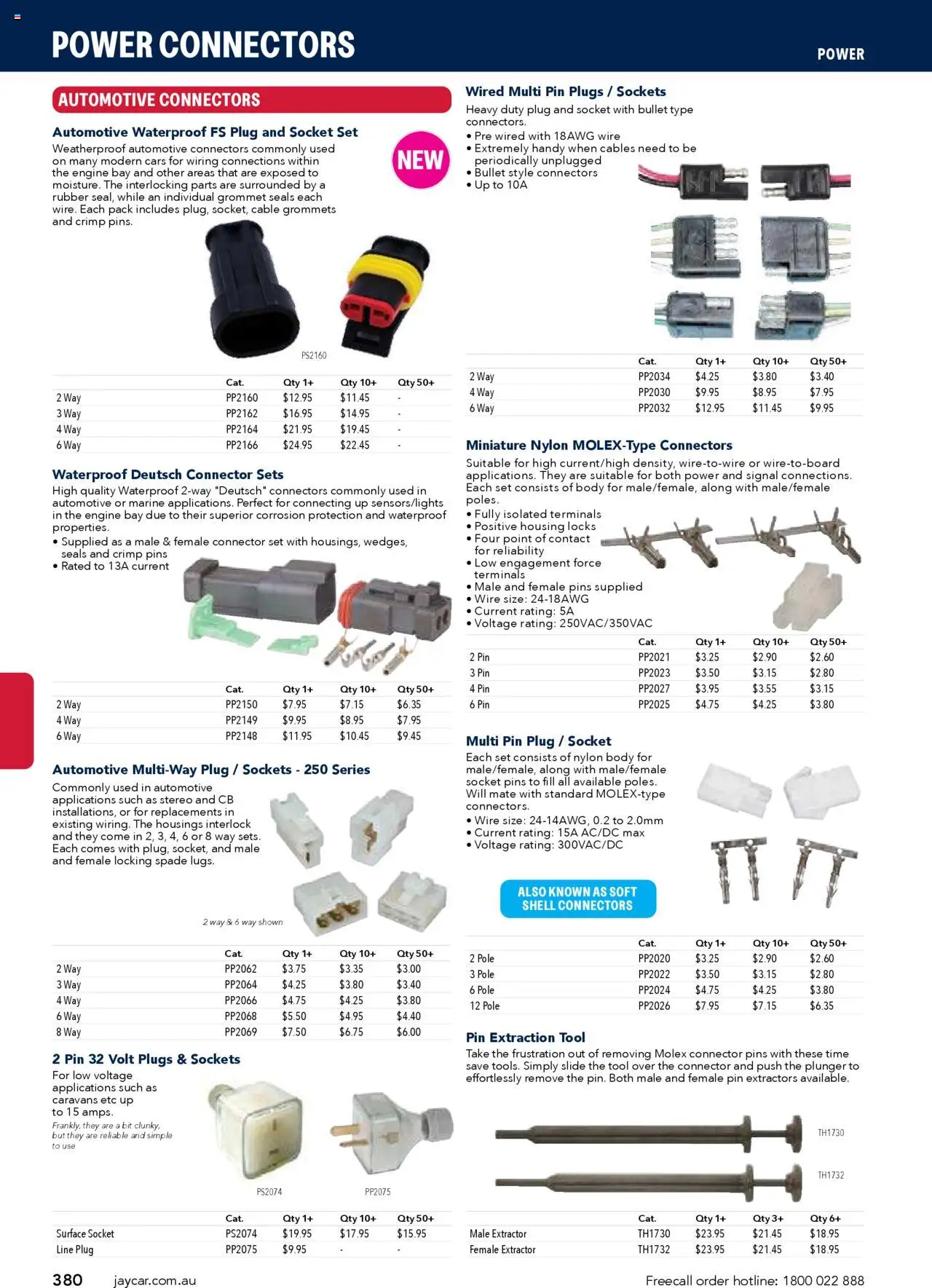 Jaycar catalogue - valid from 09/07/2025 | Page: 380 | Products: Socket, Spade, Cable, Stereo