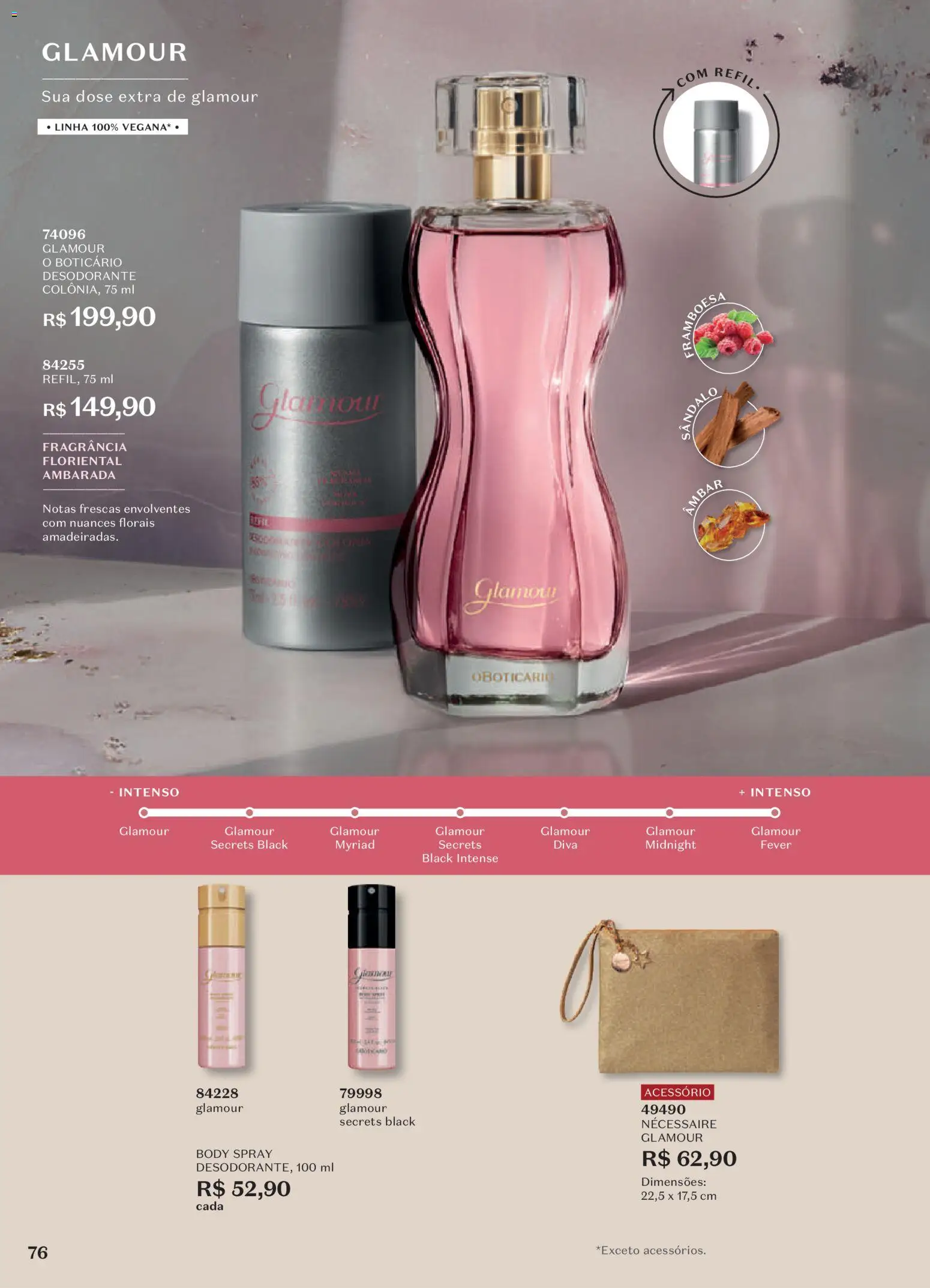 O Boticário Folheto - válido de 20/07/2026 | Página: 78 | Produtos: Fragrância, Desodorante, Necessaire, Body