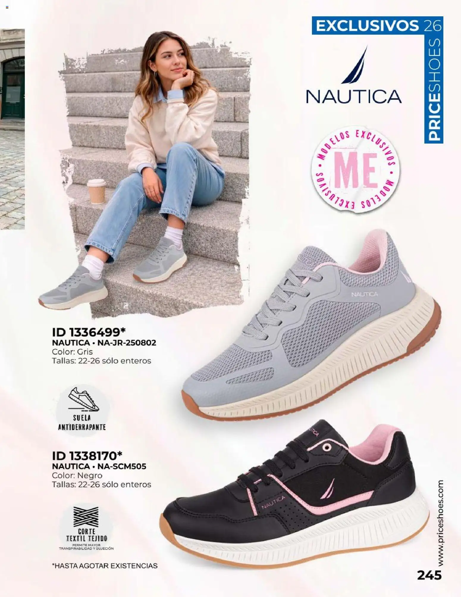 Nuevas ofertas de Price Shoes válidas en toda la República Mexicana desde el 01/10/2026. ¡Encuentra las mejores ofertas en Price Shoes catálogo Exclusivos! | Página: 245