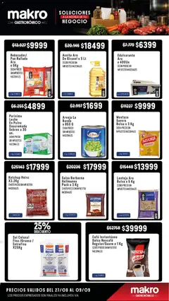 Vista previa Makro Ofertas GASTRONÓMICO válido desde el 27/08/2026 | Página: 4