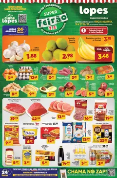 Lopes Supermercados - Ofertas da semana - Pré-Visualização do folheto da loja Lopes Supermercados, válido de 16.06.2026 | Página: 1
