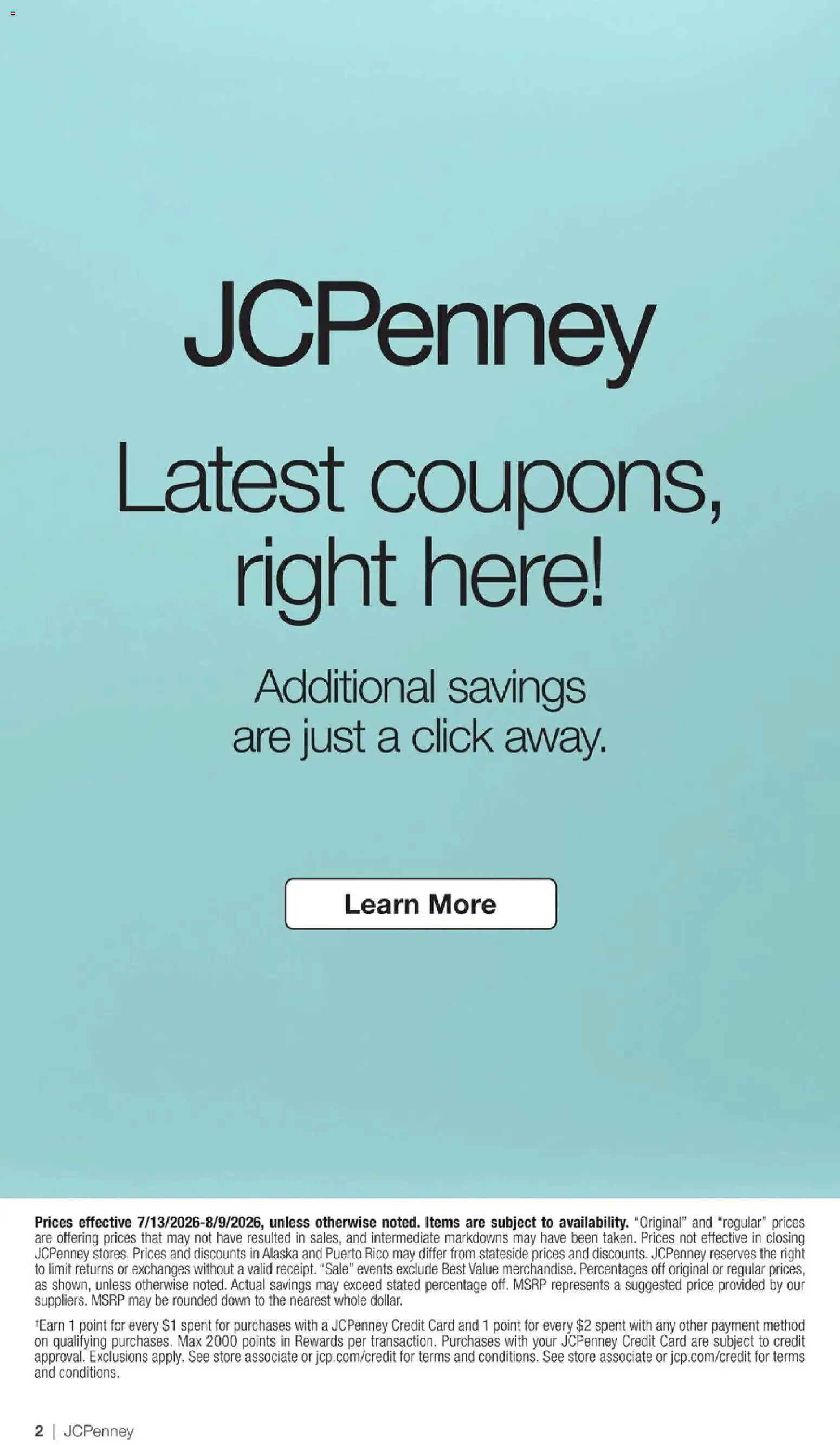 JCPenney Semi-Annual Home Sale - valid from 07/13/2026 | Page: 41