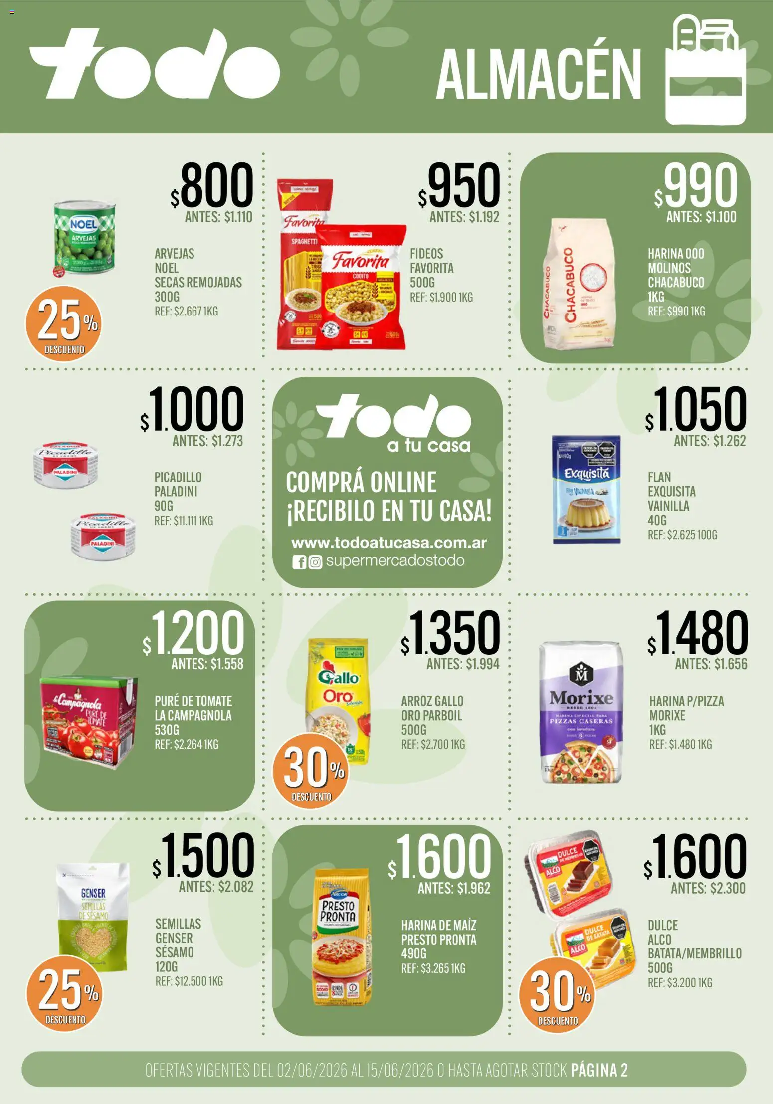 Supermercados TODO - Ofertas │ válido desde el 02.06.2026 | Página: 2