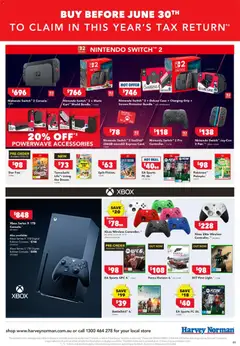 Preview of Harvey Norman Tax Time Deals - valid from 19/06/2026 | Page: 49 | Products: Accessories, Digital, Case, Screen