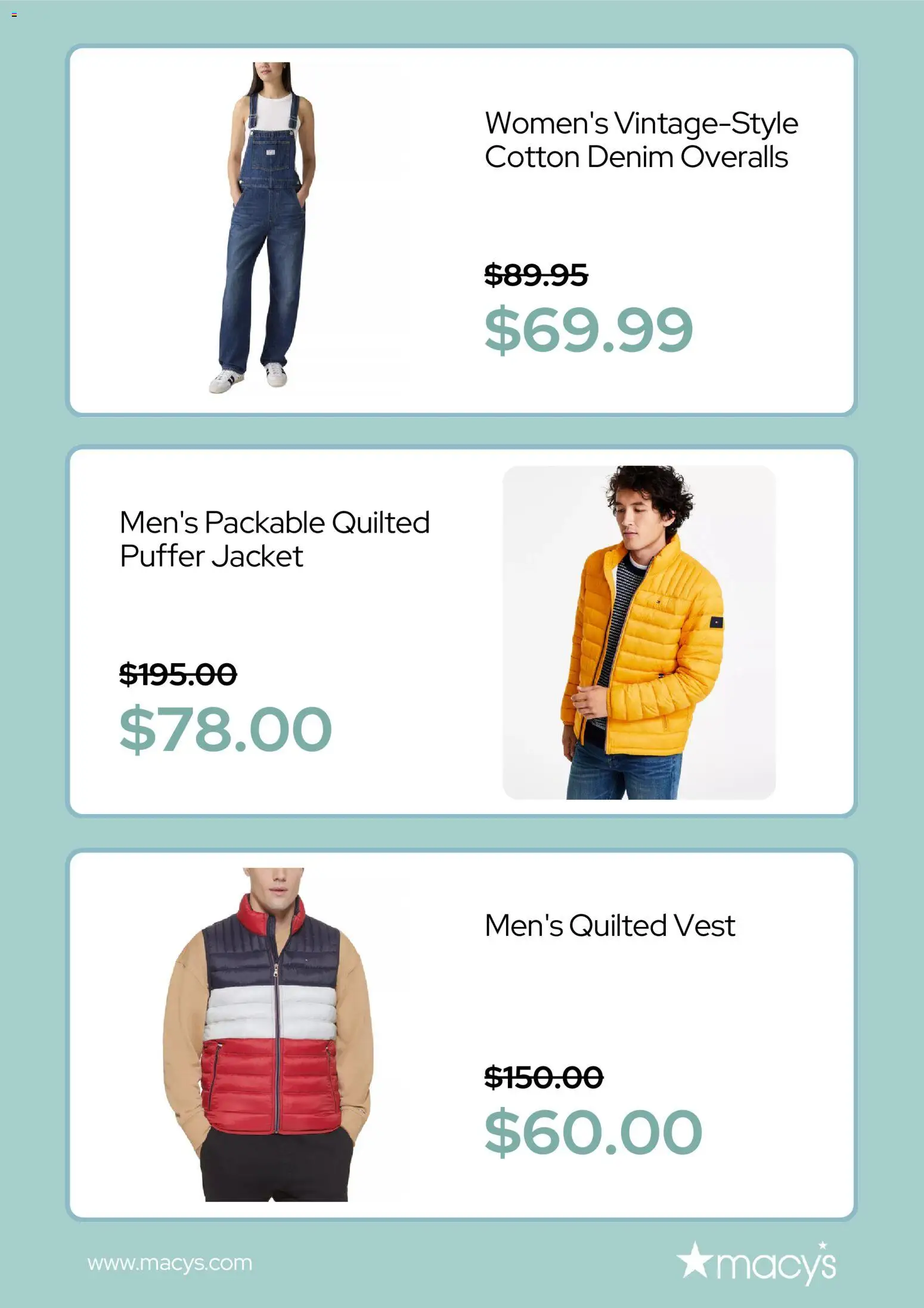 Macy's Weekly Ad - valid from 08/17/2026 | Page: 4 | Products: Vest, Jacket