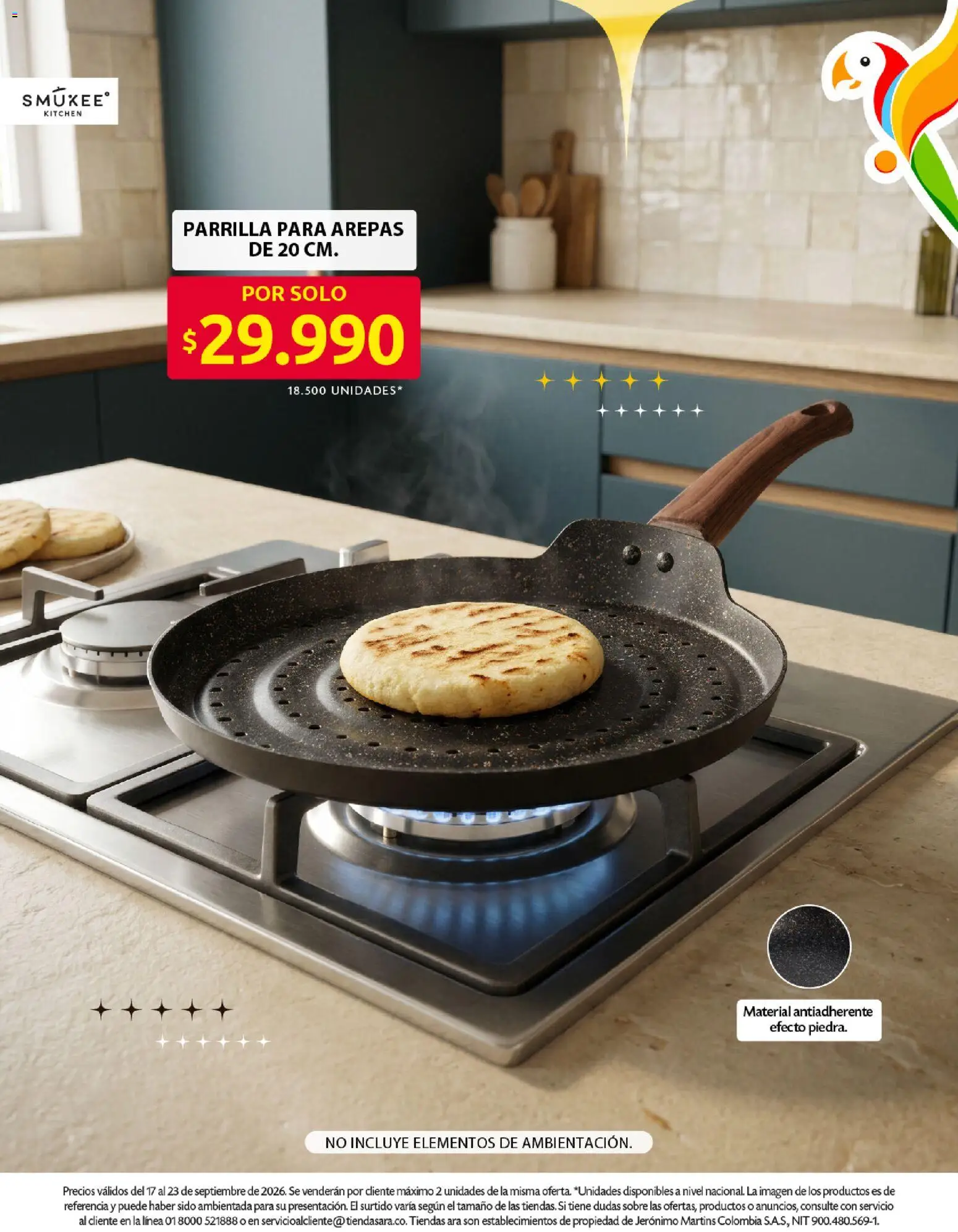 Ara revista - valida desde el 17/09/2026 | Página: 9 | Productos: Parrilla, Sobre