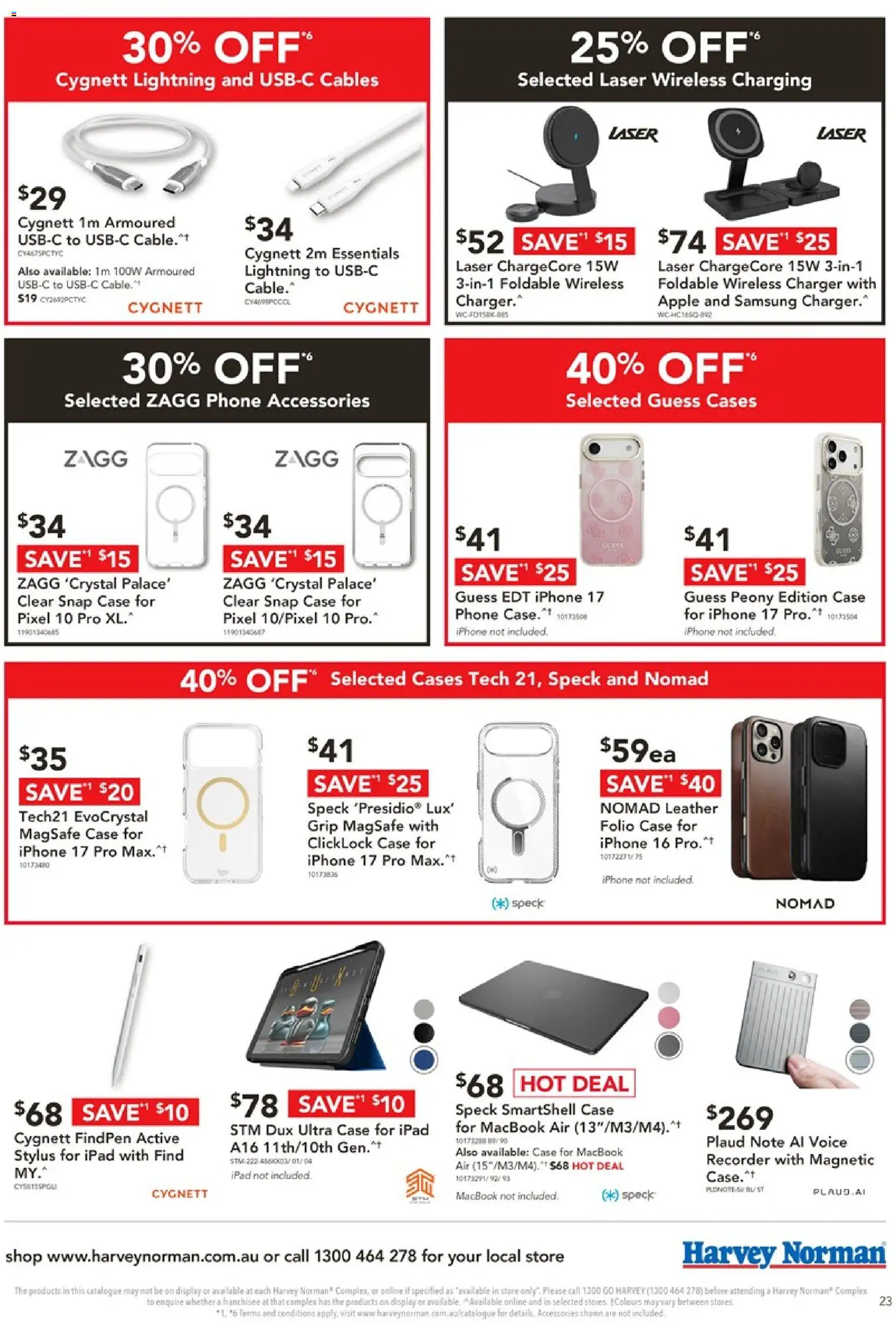 Harvey Norman catalogue - valid from 19.05.2026 | Page: 23 | Products: Accessories, Phone, Cable, Case