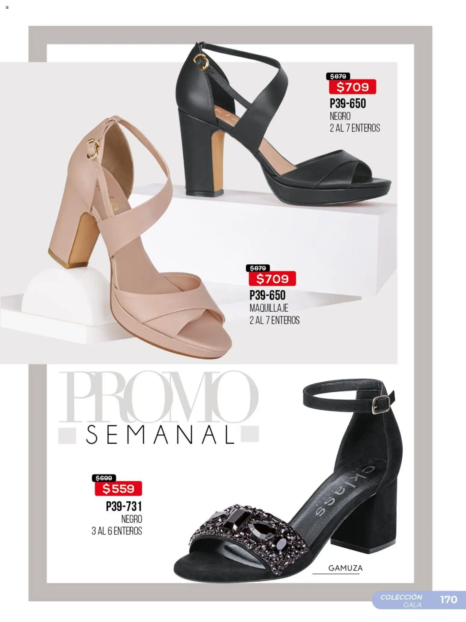 Nuevas ofertas de Cklass válidas en toda la República Mexicana desde el 13.04.2026. ¡Encuentra las mejores ofertas en Cklass catálogo Promo semanal! | Página: 171 | Productos: Gamuza, Maquillaje