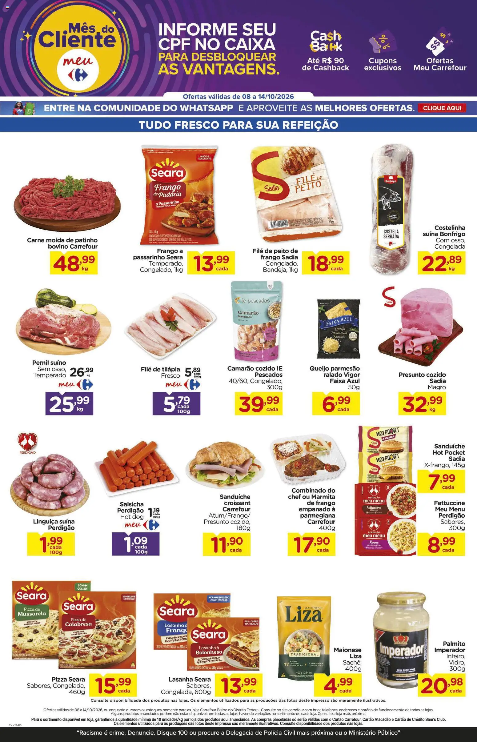 Carrefour Bairro Folheto - válido de 08/10/2026 | Página: 4
