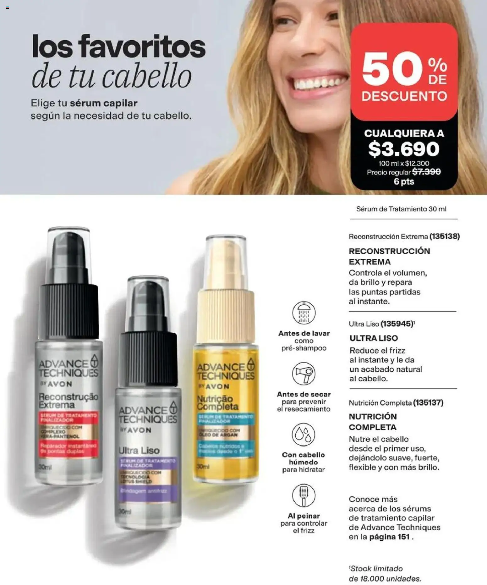 Catálogo Avon Campaña 14 │ válido desde el 15.09.2026 | Página: 118 | Productos: Brillo, Cera, Flexible, Serum