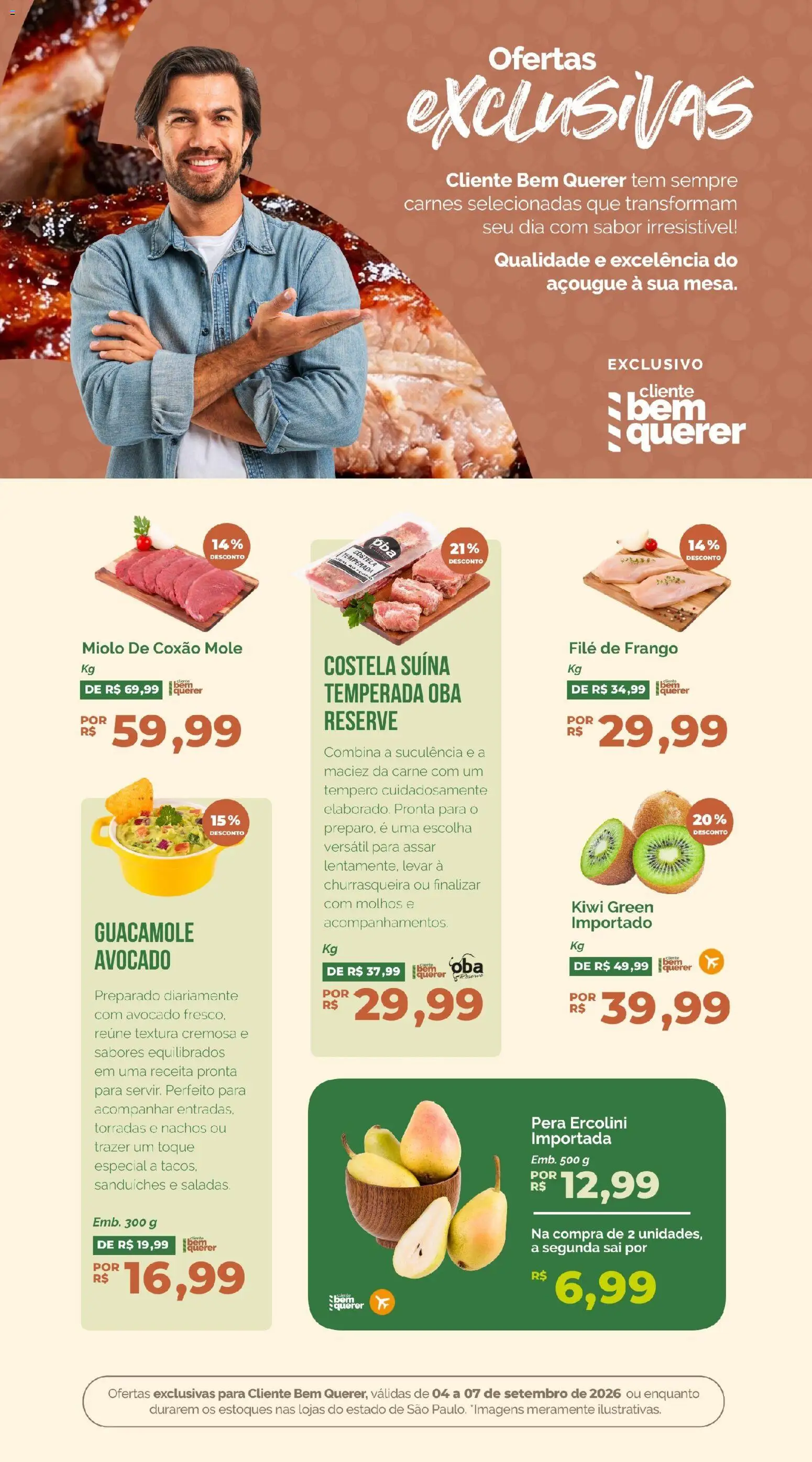 Oba Hortifruti Folheto - válido de 04/09/2026 | Página: 5 | Produtos: Filé de frango, Molhos, Frango, Torradas