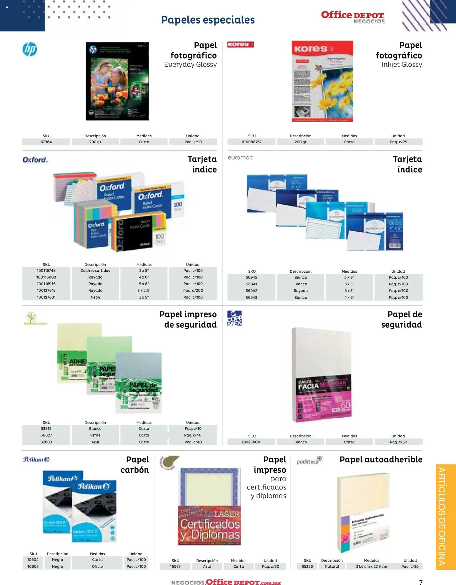 Nuevas ofertas de Office Depot válidas en toda la República Mexicana desde el 12/01/2026. ¡Encuentra las mejores ofertas en Office Depot catálogo 2026! | Página: 9