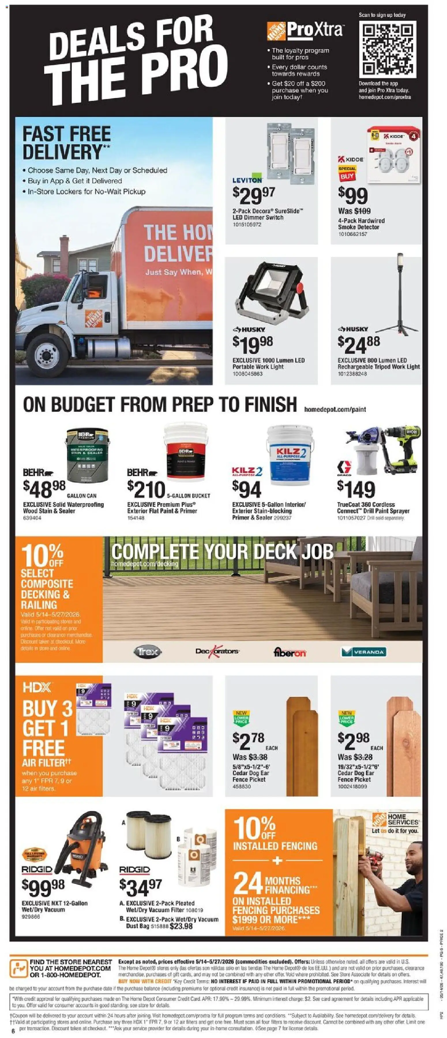 Home Depot Local Ad - valid from 14.05.2026 | Page: 6