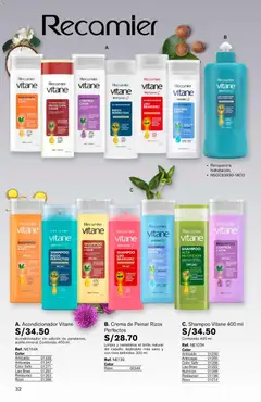 Vista previa de folleto Leonisa catálogo - Aliados Leonisa de la Leonisa válido desde 25/06/2026 | Página: 32 | Productos: Shampoo, Acondicionador, Aceite, Crema