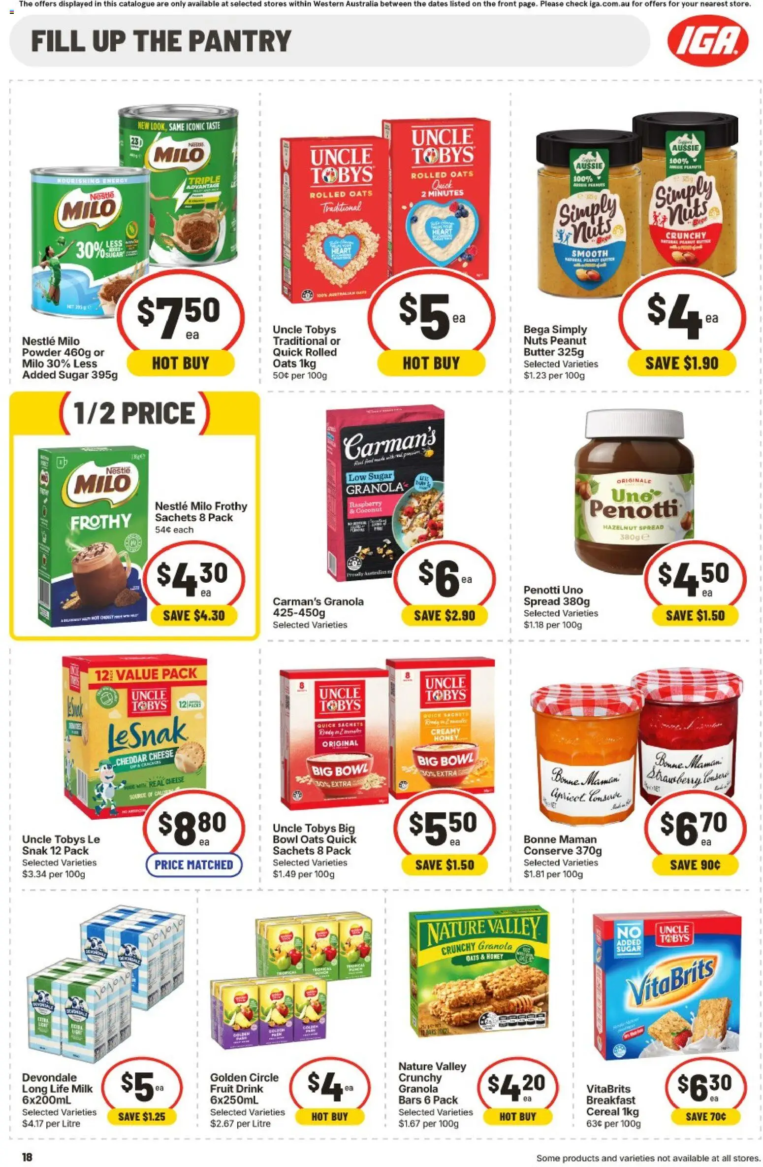 IGA catalogue - valid from 07/10/2026 | Page: 18