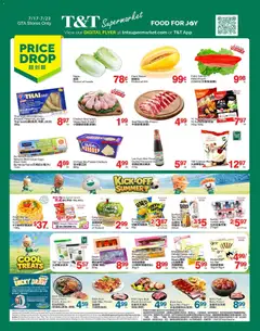 Preview of T&T Supermarket weekly flyer / circulaire from shop T&T Supermarket valid from Jul 17, 2026