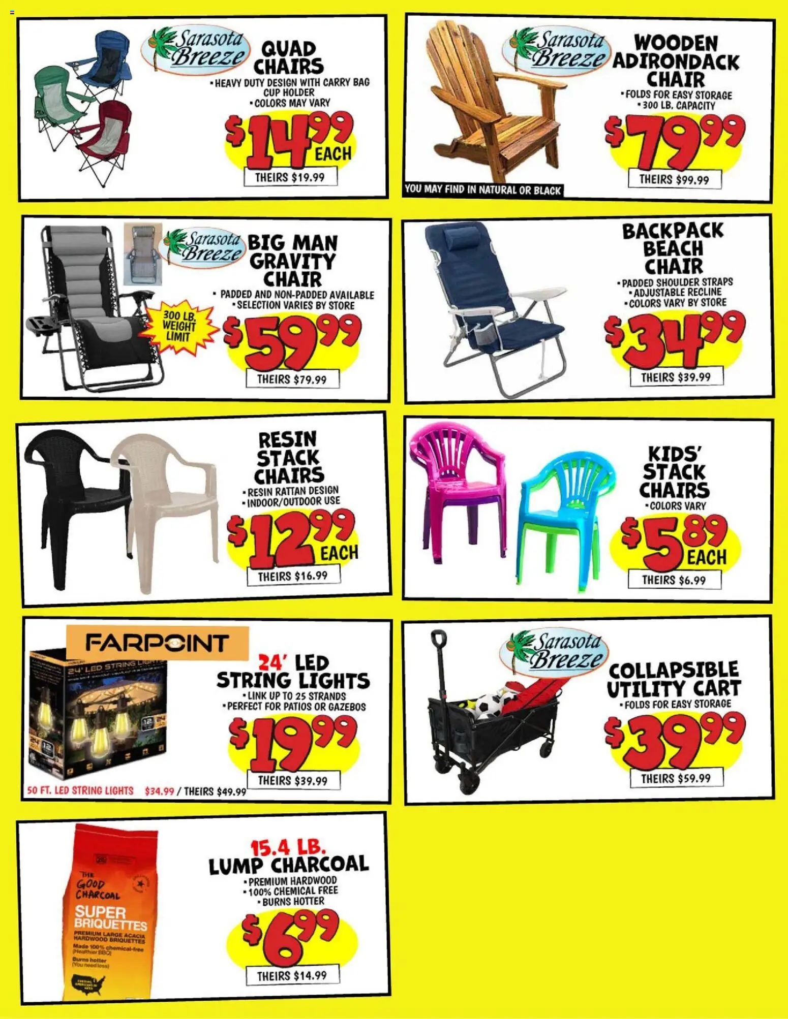 Ollie's Special Ad - valid from 09.05.2026 | Page: 6 | Products: Chair, Backpack, Bag, Weight