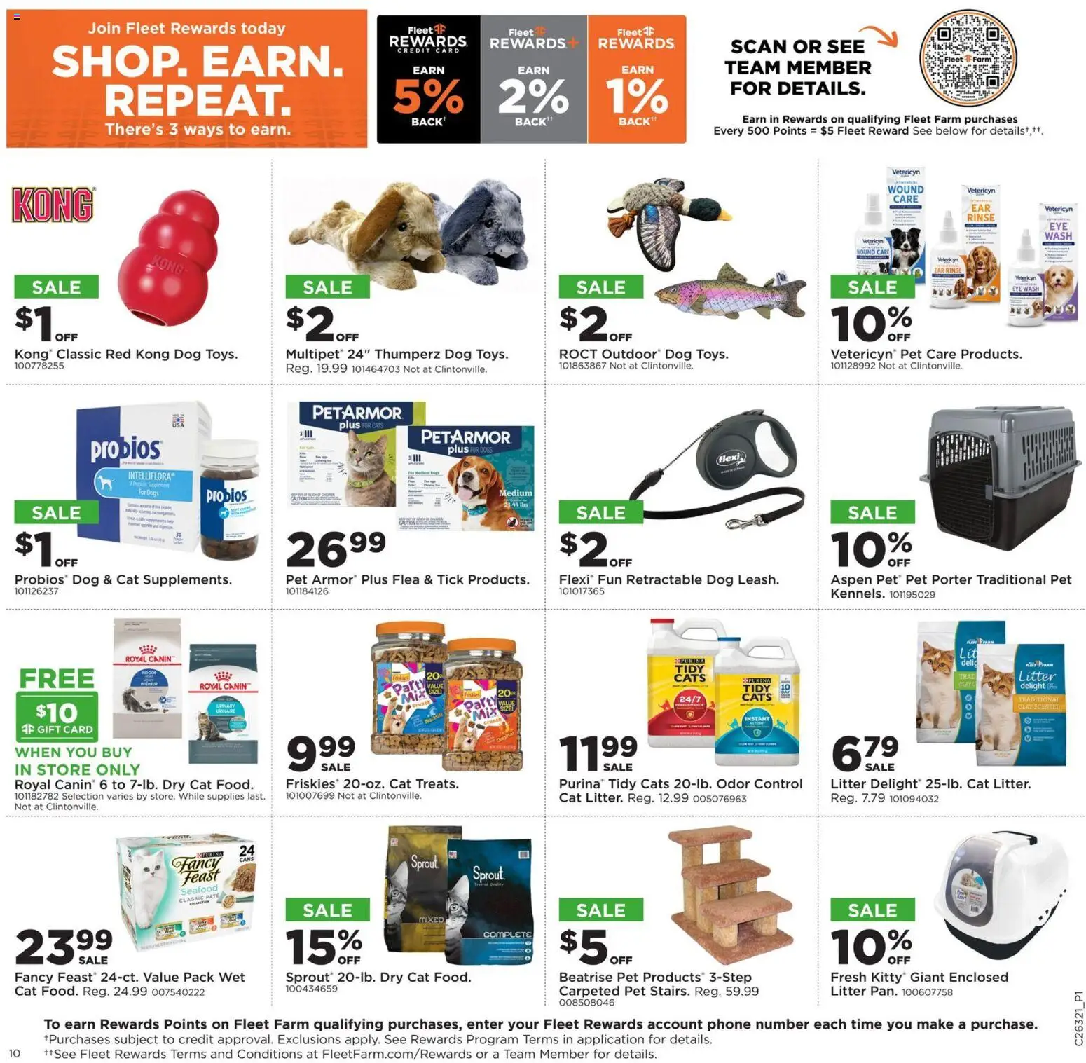 Mills Fleet Farm Weekly Ad - valid from 08/03/2026 | Page: 12 | Products: Seafood, Phone