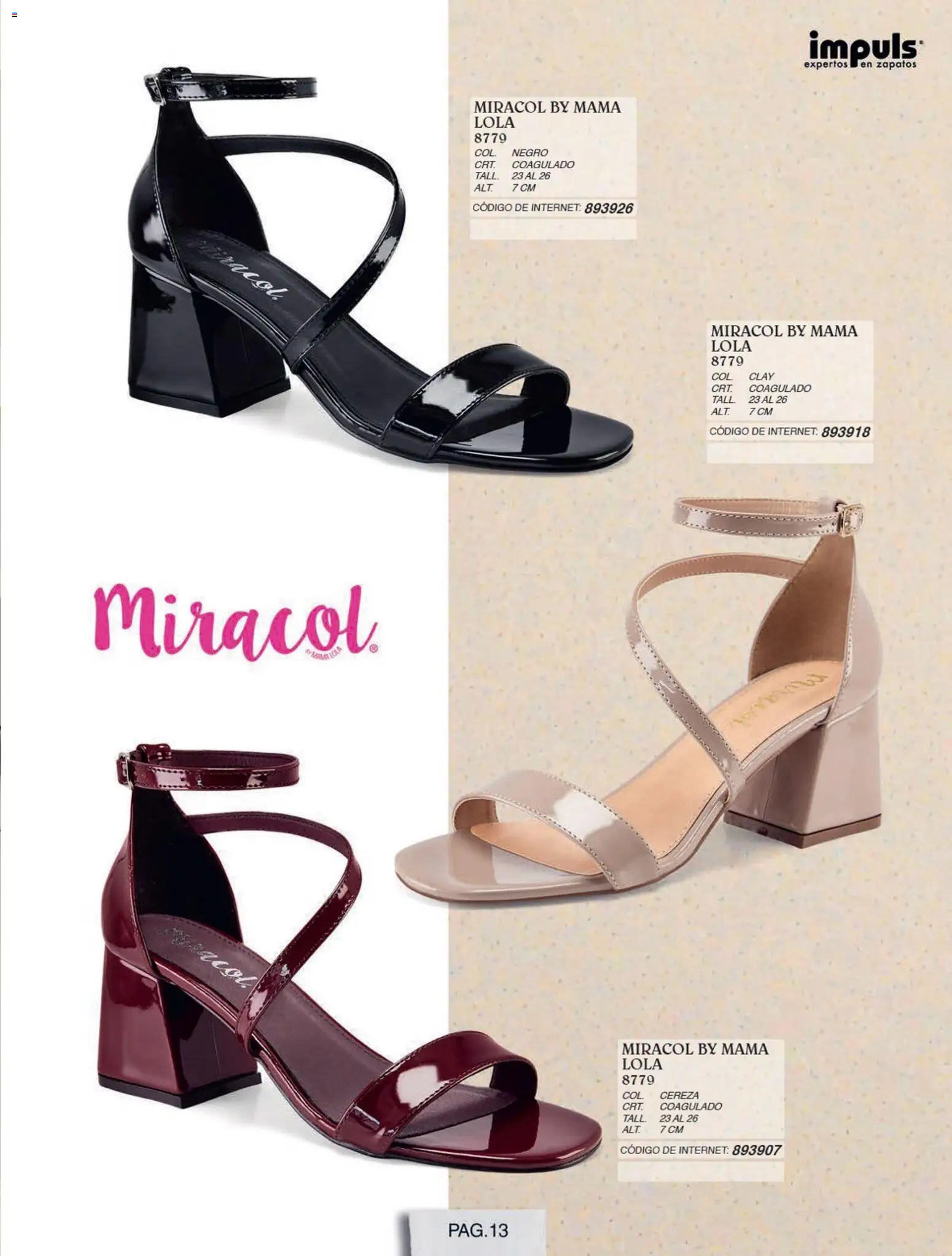 Nuevas ofertas de Impuls válidas en toda la República Mexicana desde el 01/07/2026. ¡Encuentra las mejores ofertas en Impuls catálogo Otoño Invierno! | Página: 15 | Productos: Zapatos