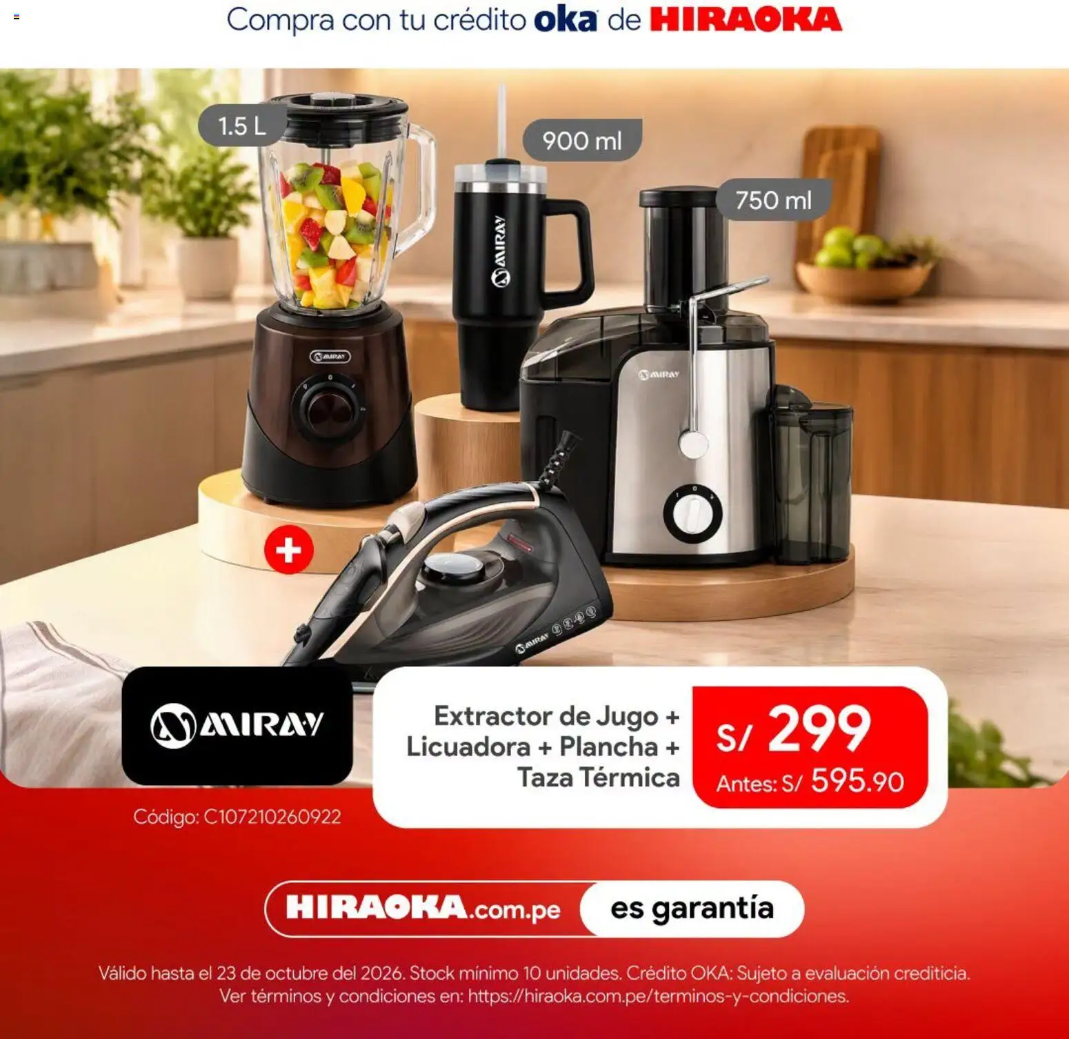 Catálogo Hiraoka válido desde 21/10/2026 | Página: 3