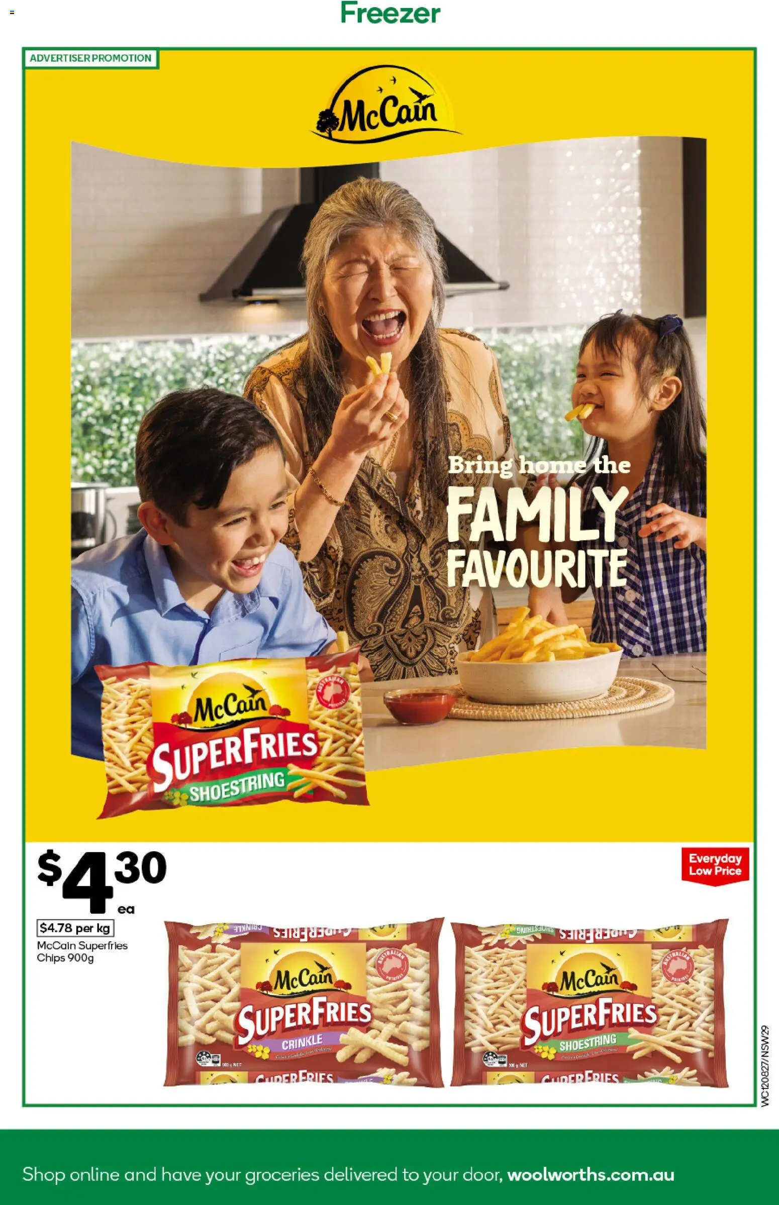 Woolworths catalogue - valid from 12/08/2026 | Page: 29 | Products: Chips, Freezer