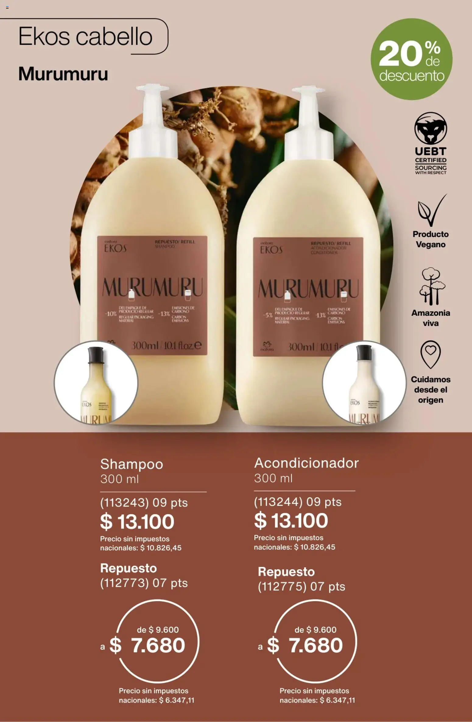 Catálogo Natura Ciclo 3 │ válido desde el 09/02/2026 | Página: 258 | Productos: Shampoo, Acondicionador