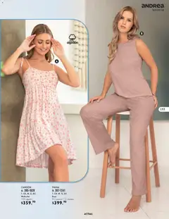 Vista previa de Andrea catálogo Lencería & vestir interior, nuevo folleto de la tienda, válido en México a partir del 24.05.2026 | Página: 37 | Productos: Pijama, Algodón, Lenceria, Camisón