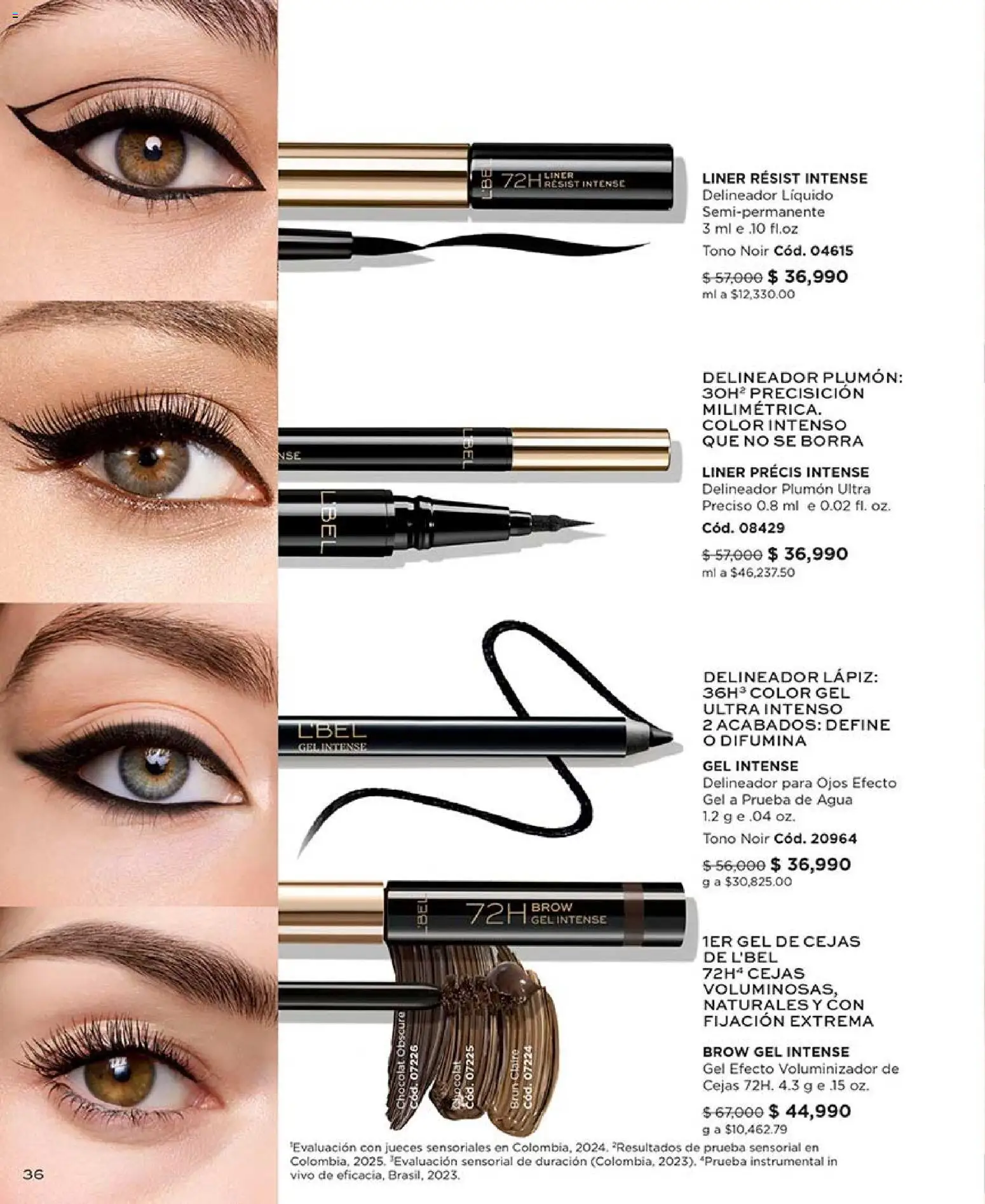 L'Bel revista - valida desde el 17.07.2026 | Página: 36 | Productos: Agua, Delineador
