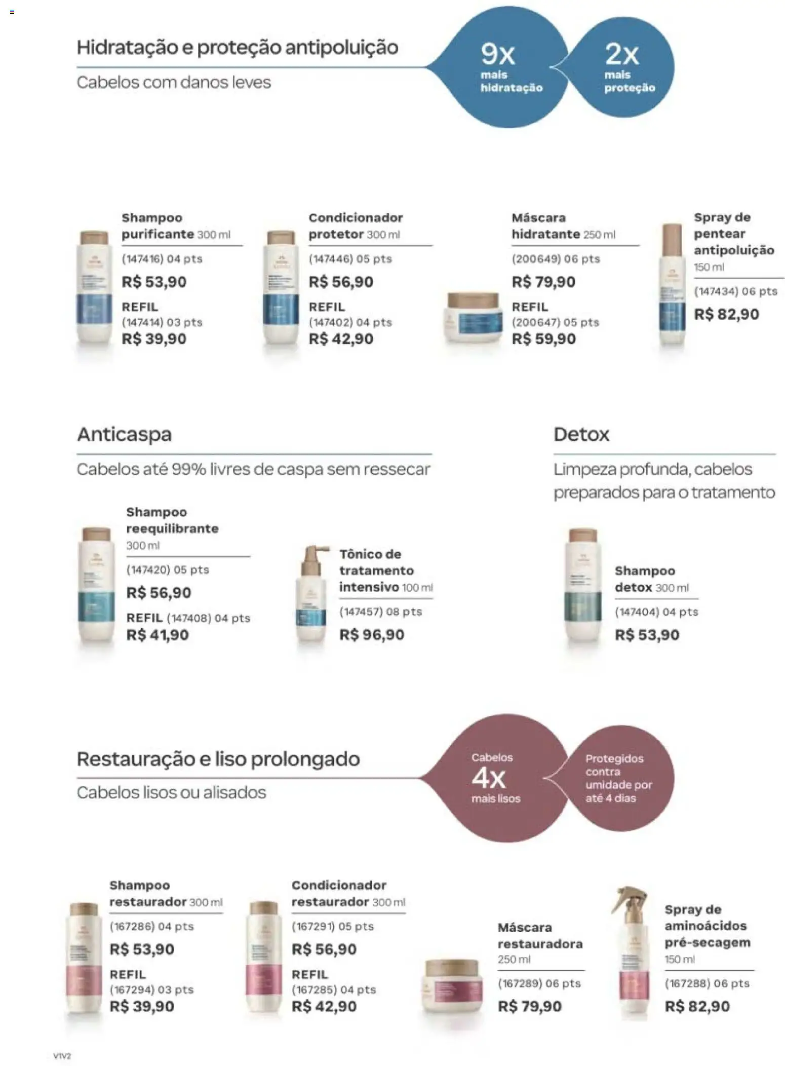 Natura Folheto - válido de 12/10/2026 | Página: 179 | Produtos: Shampoo, Tônico, Condicionador