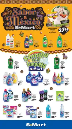 Vista previa de S-Mart folleto Ofertas de feria Chihuahua, nuevo folleto de la tienda, válido en México a partir del 04/09/2026
