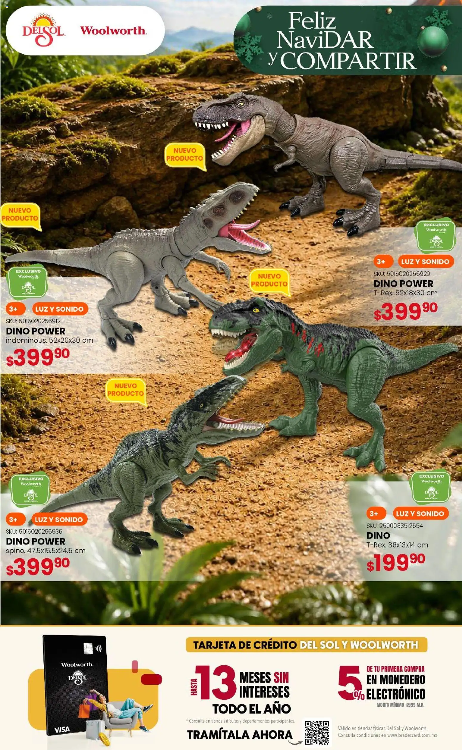 Nuevas ofertas de Del Sol y Woolworth válidas en toda la República Mexicana desde el 08/10/2026. ¡Encuentra las mejores ofertas en Del Sol y Woolworth - Feliz NaviDar y Compartir! | Página: 35