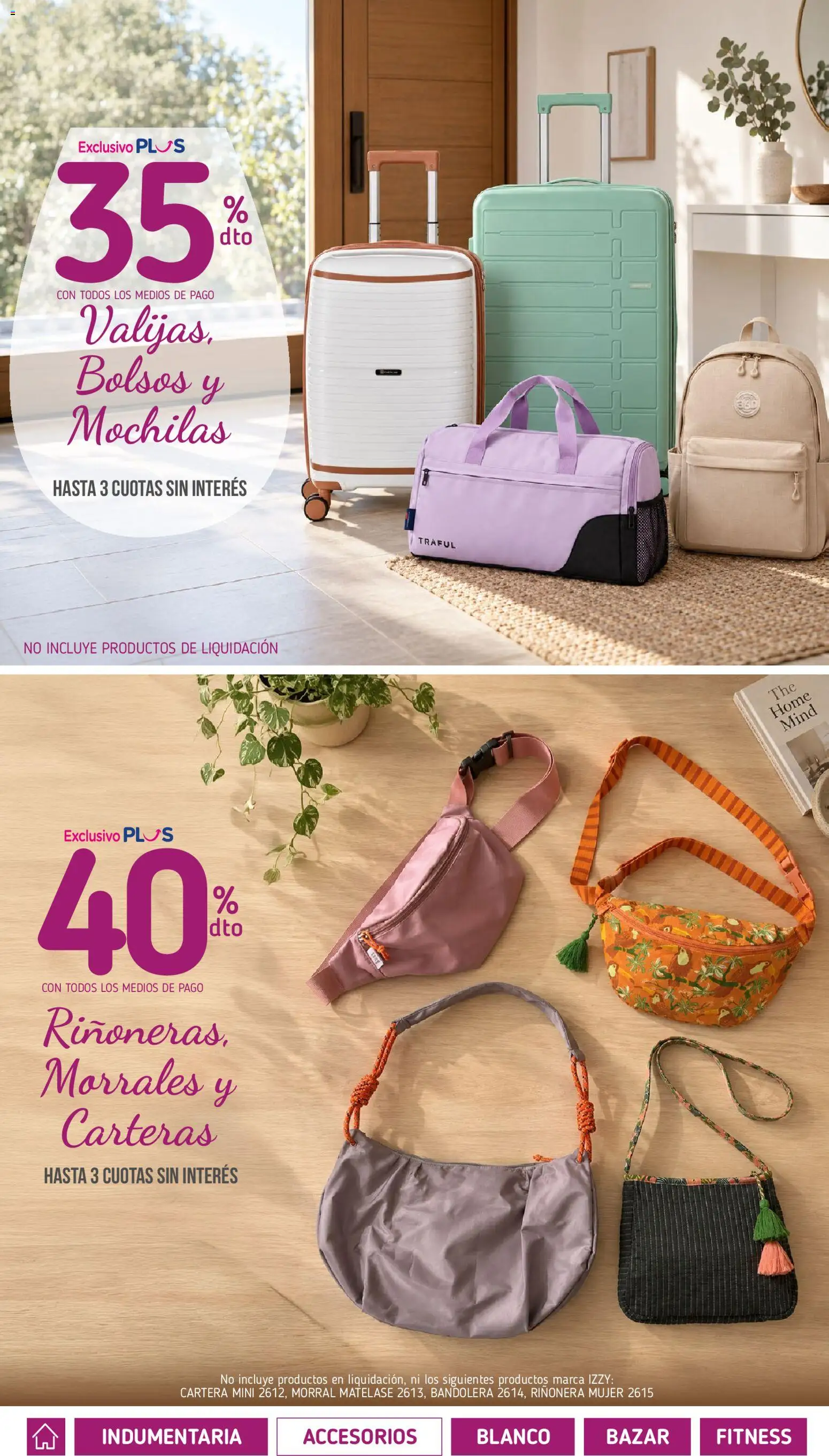 La Anonima - Especial Madre │ válido desde el 01/10/2026 | Página: 16 | Productos: Cartera, Riñonera, Morral
