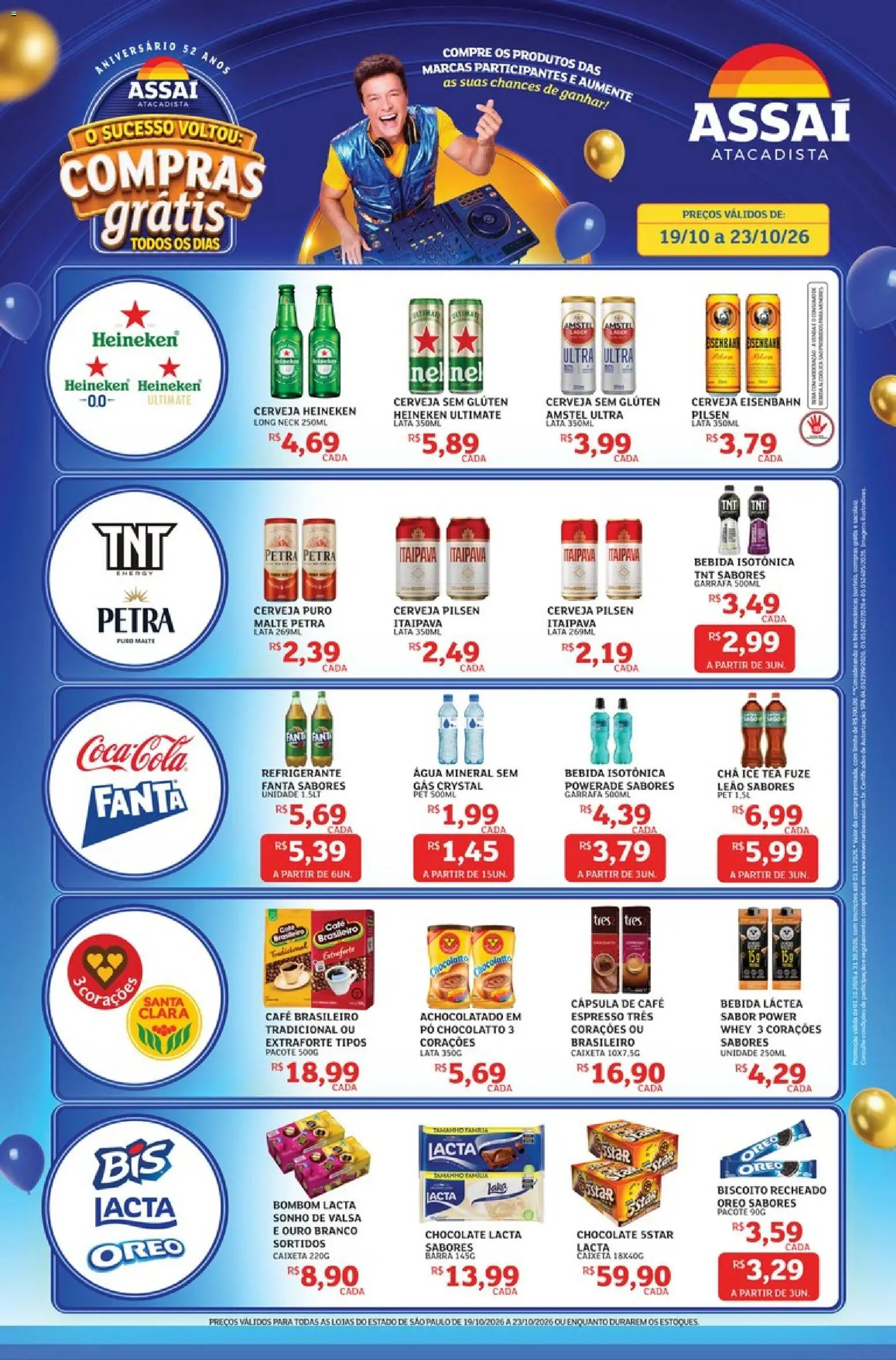 Assaí Atacadista Folheto - válido de 19/10/2026 | Página: 1