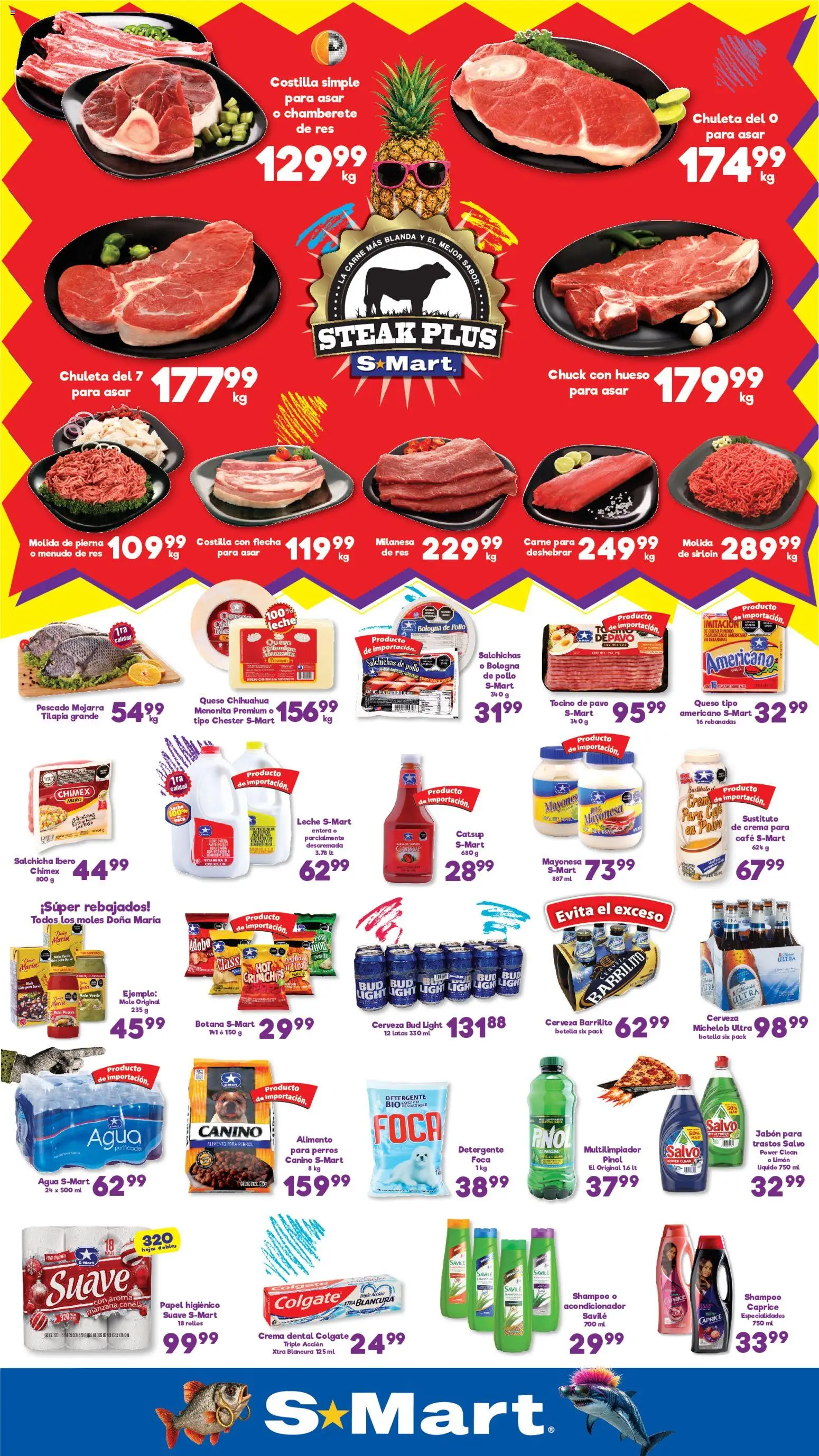 Nuevas ofertas de S-Mart válidas en toda la República Mexicana desde el 23/10/2026. ¡Encuentra las mejores ofertas en S-Mart folleto Juárez! | Página: 1