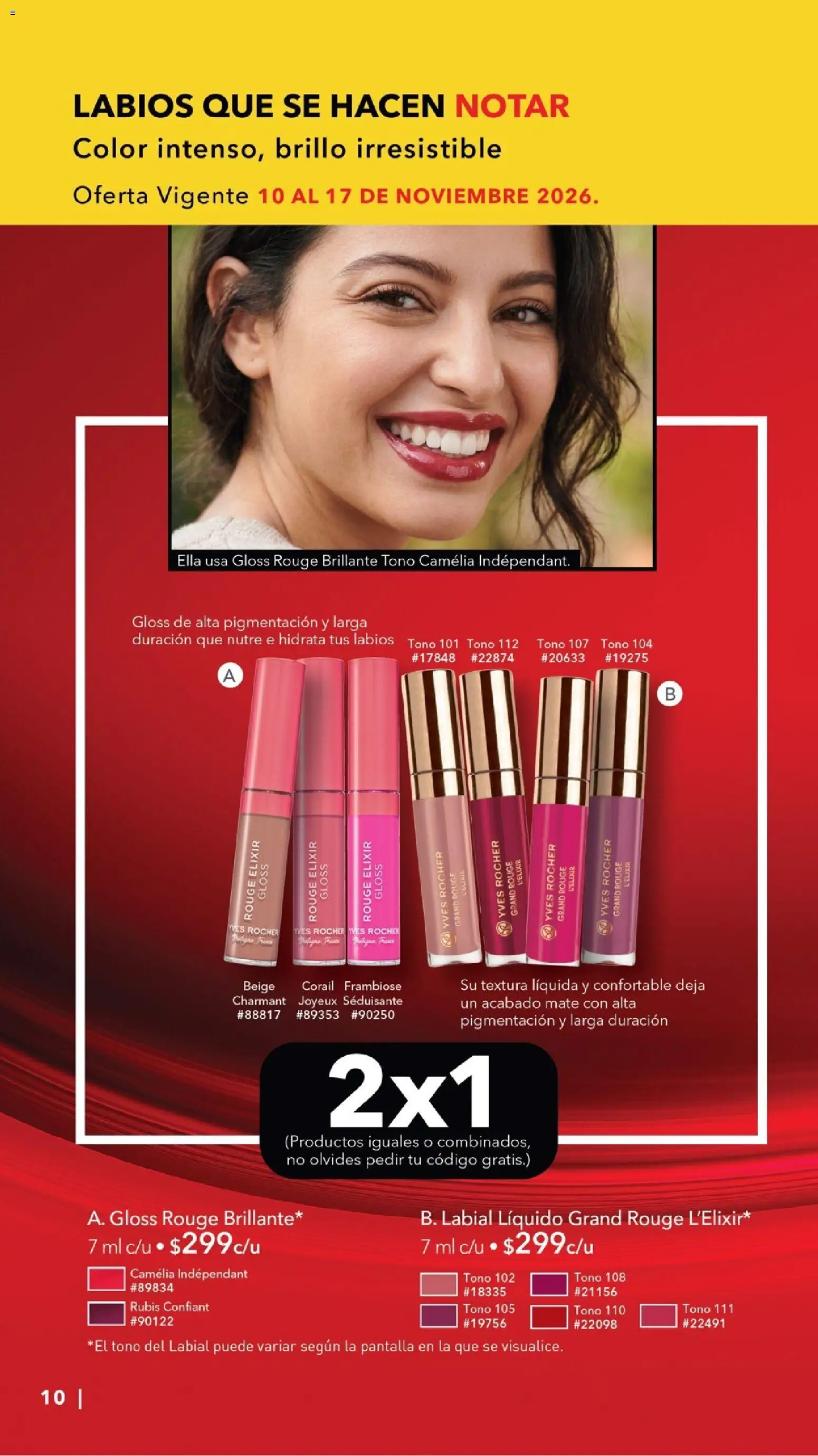 Nuevas ofertas de Yves Rocher válidas en toda la República Mexicana desde el 27/10/2026. ¡Encuentra las mejores ofertas en Yves Rocher Buen Fin! | Página: 10