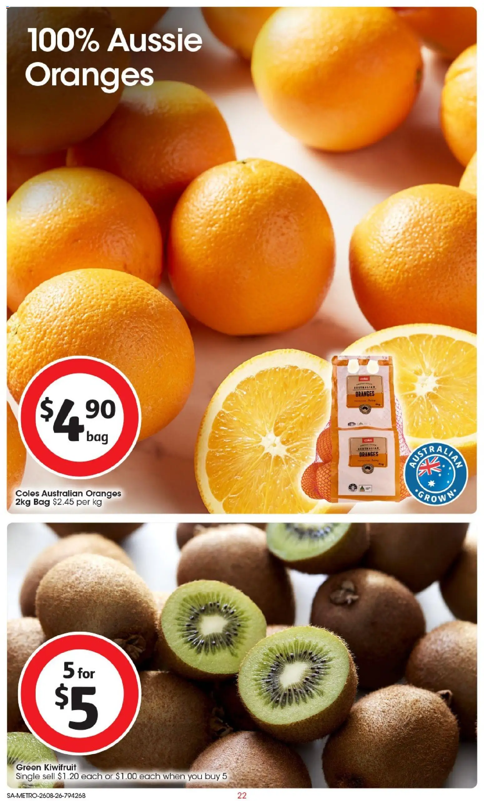 Coles catalogue - valid from 26/08/2026 | Page: 22