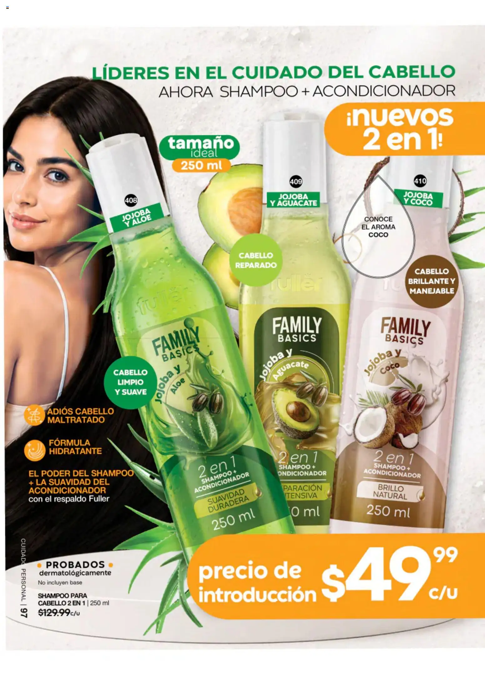 Nuevas ofertas de Fuller válidas en toda la República Mexicana desde el 22/07/2026. ¡Encuentra las mejores ofertas en Fuller campaña 8 2026! | Página: 86 | Productos: Coco, Brillo, Aguacate, Shampoo