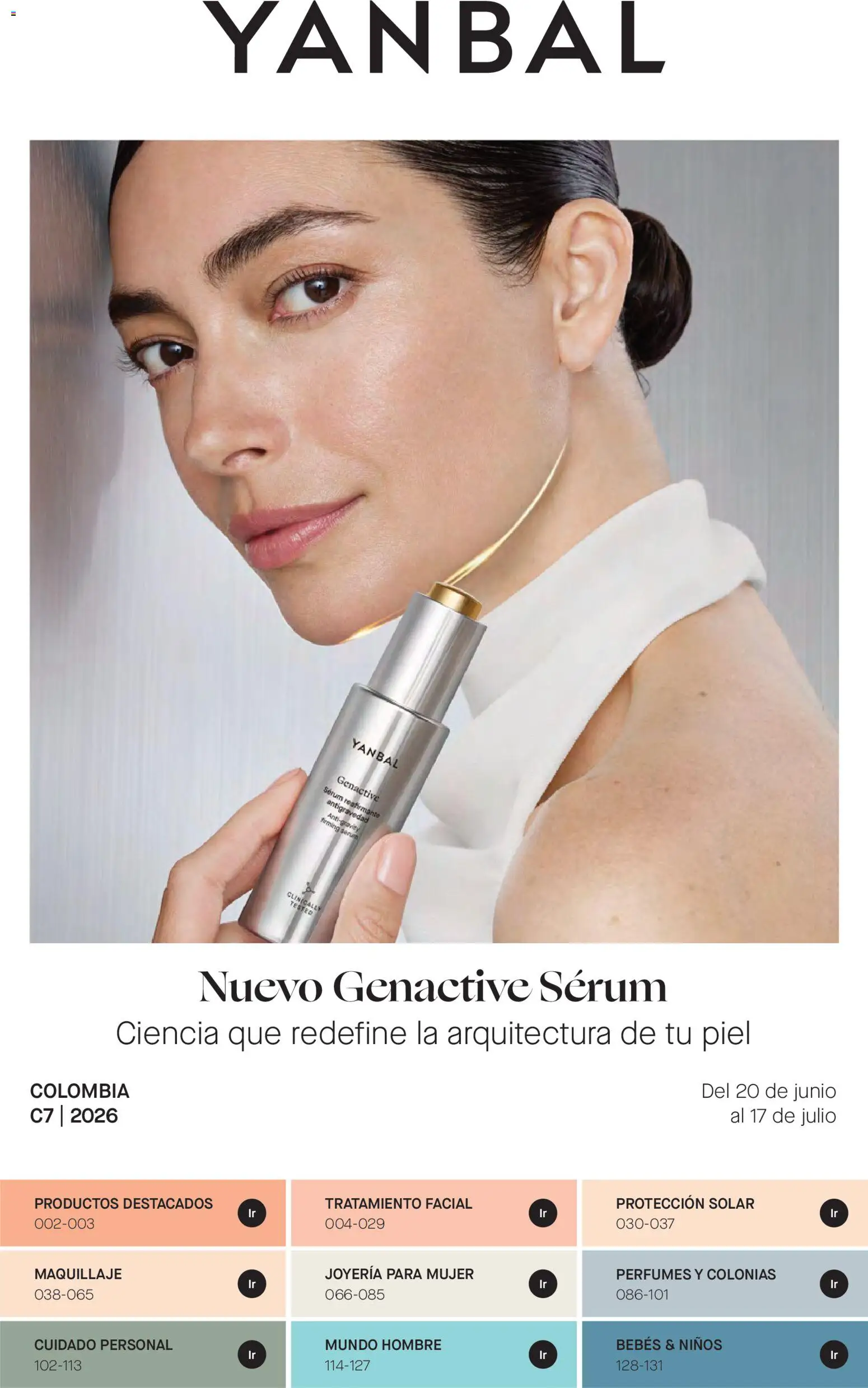 Yanbal revista - valida desde el 20/06/2026 | Página: 1 | Productos: Serum, Maquillaje
