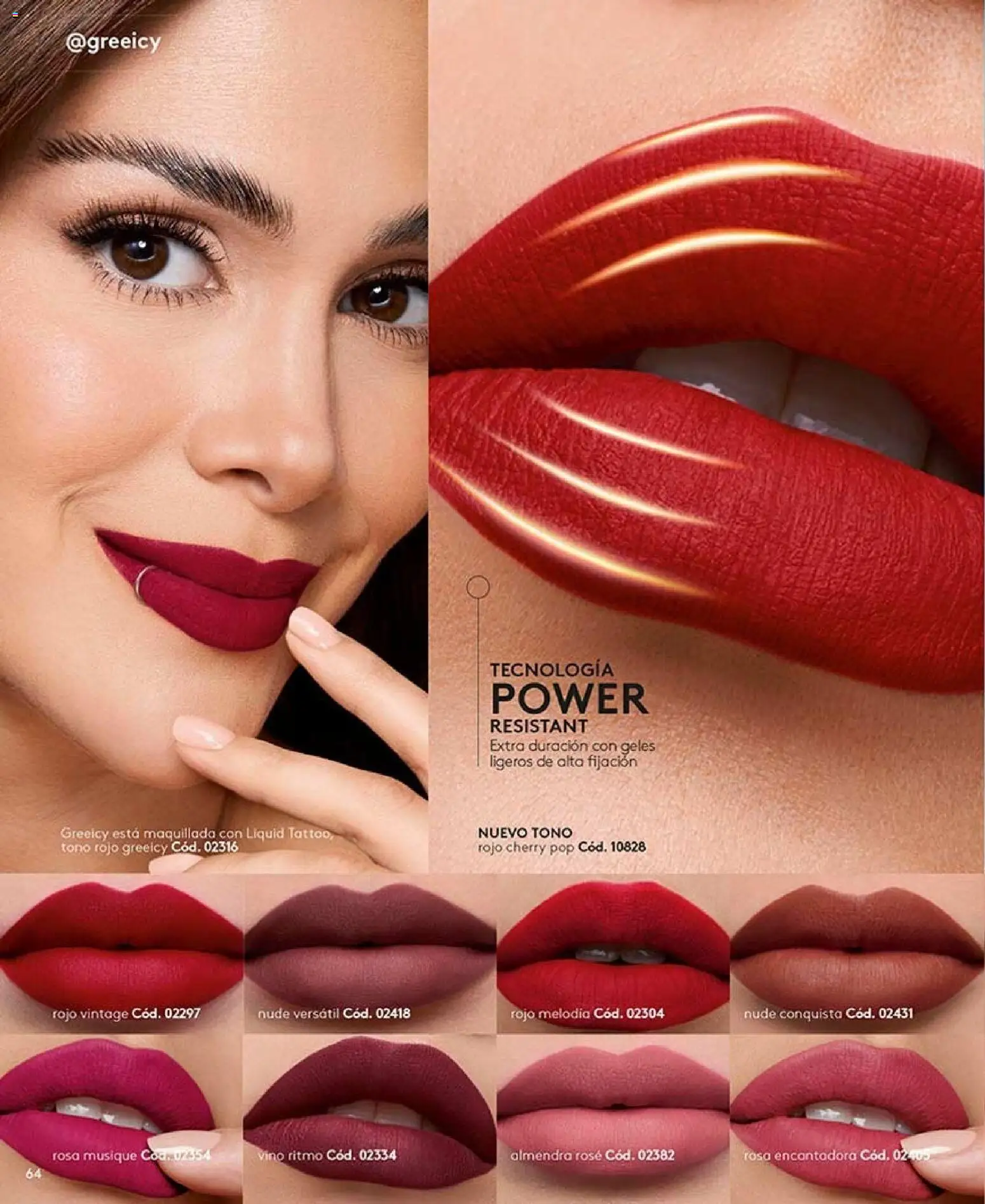 Ésika revista - valida desde el 07/08/2026 | Página: 64 | Productos: Almendra, Vino