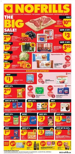 Preview of No Frills weekly flyer - NS from shop No Frills valid from Sep 3, 2026