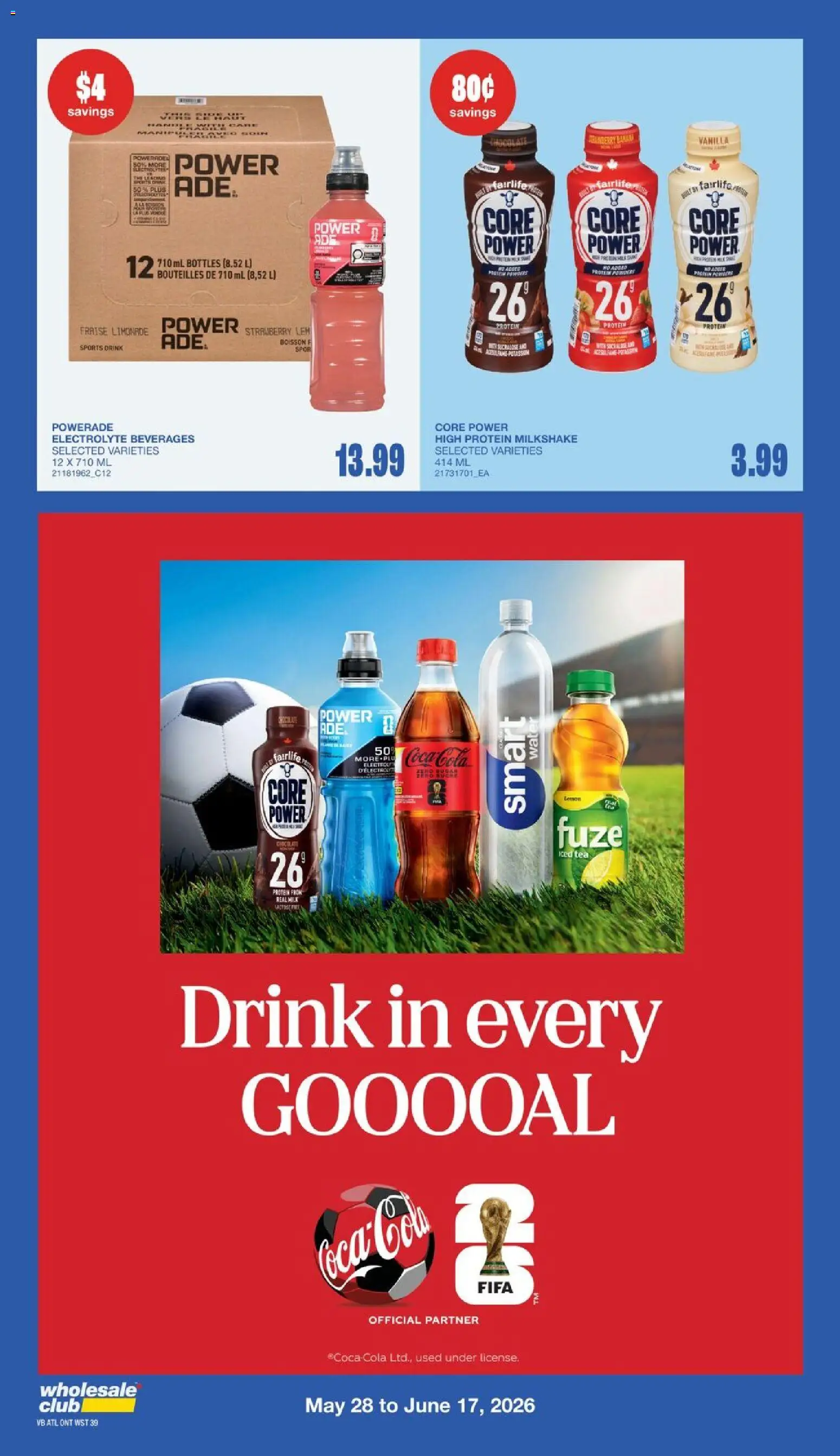 Wholesale Club flyer valid from 14.05.2026 | Page: 56 | Products: Tea, Chocolate