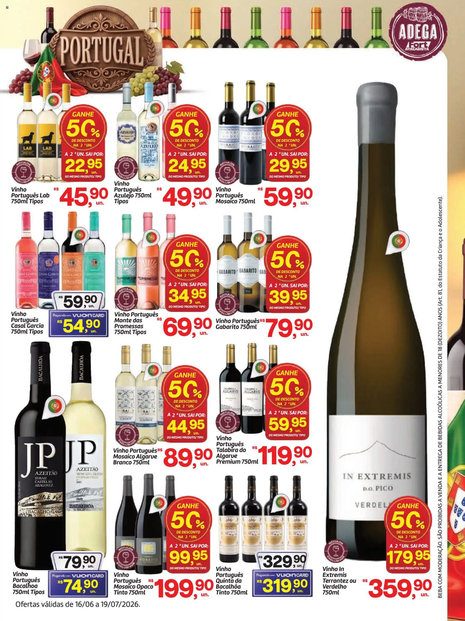 Fort Atacadista Folheto - válido de 16.06.2026 | Página: 5 | Produtos: Vinho, Azulejo