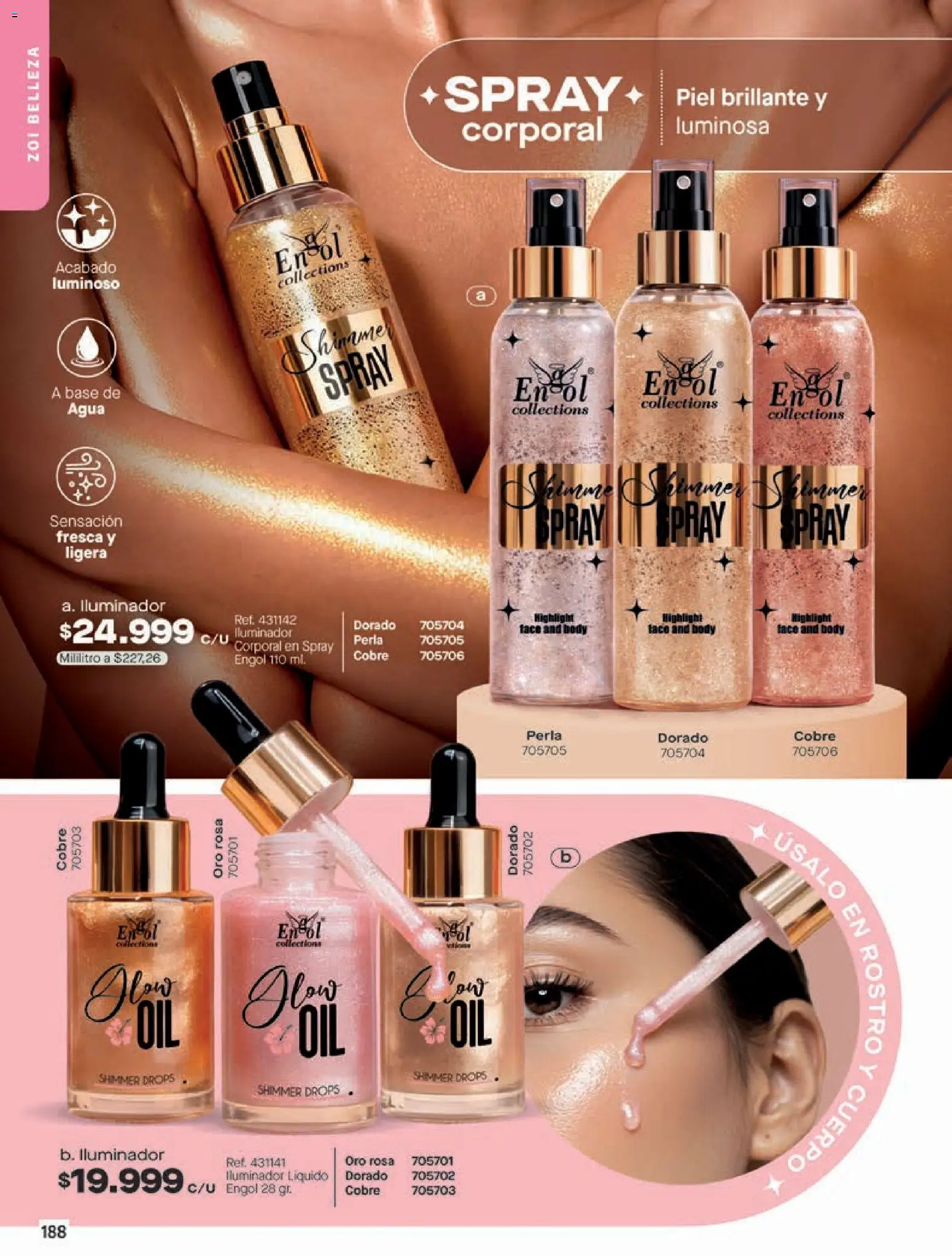 Pacifika revista - valida desde el 03.06.2026 | Página: 189 | Productos: Agua, Iluminador, Body