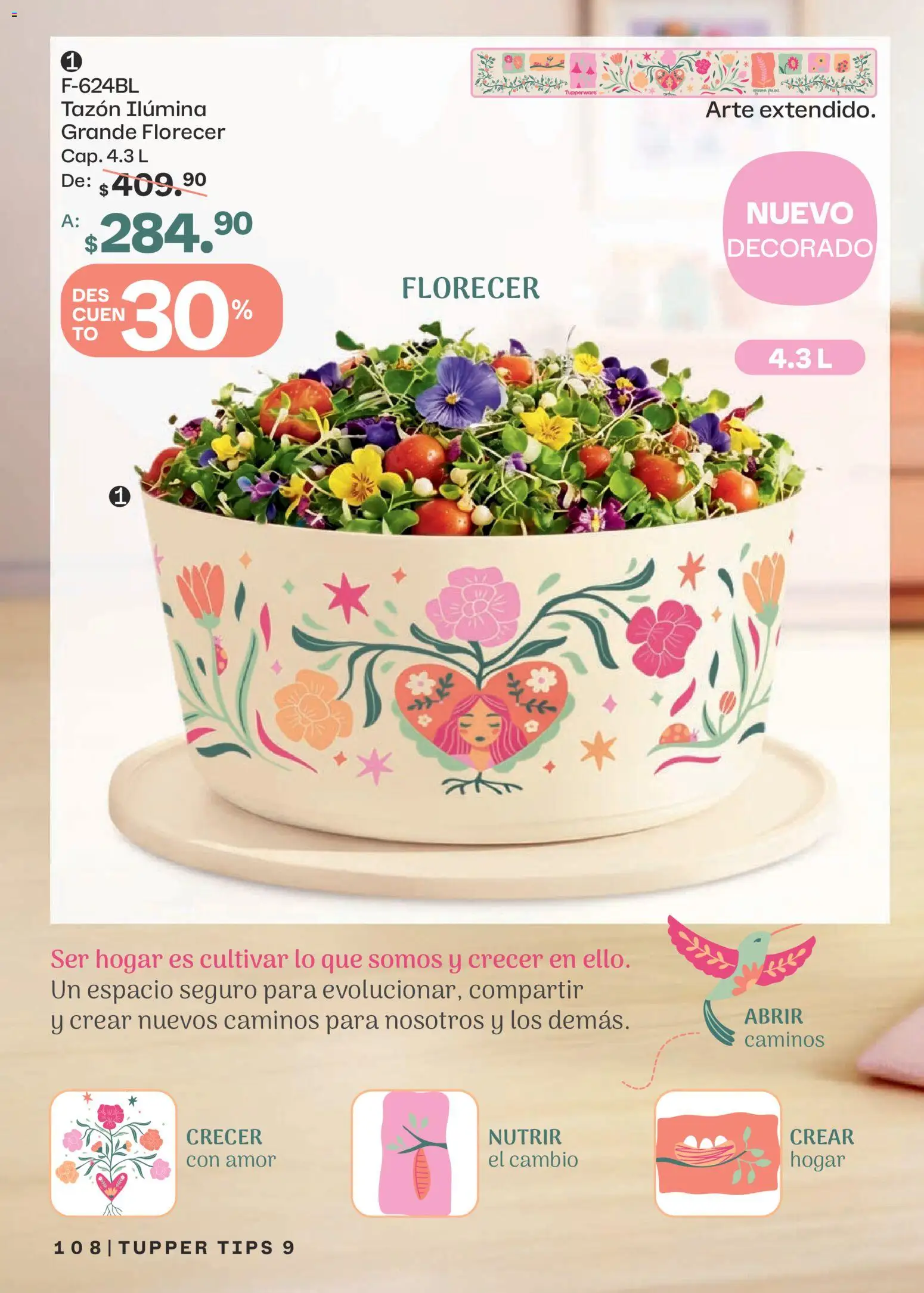 Nuevas ofertas de Tupperware válidas en toda la República Mexicana desde el 10/08/2026. ¡Encuentra las mejores ofertas en Tupperware catálogo! | Página: 108 | Productos: Tupper