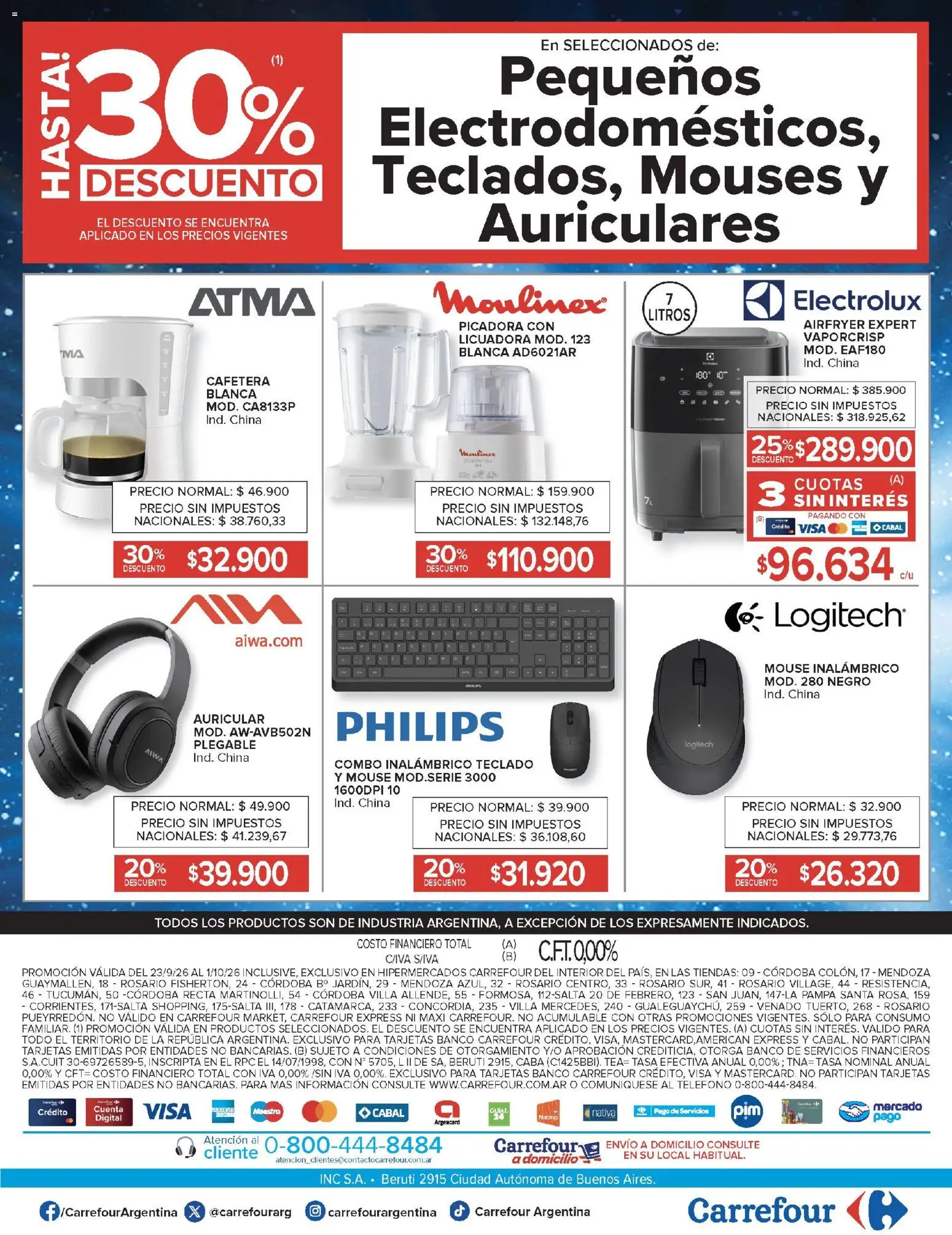 Carrefour - Ofertas Interior │ válido desde el 23/09/2026 | Página: 31