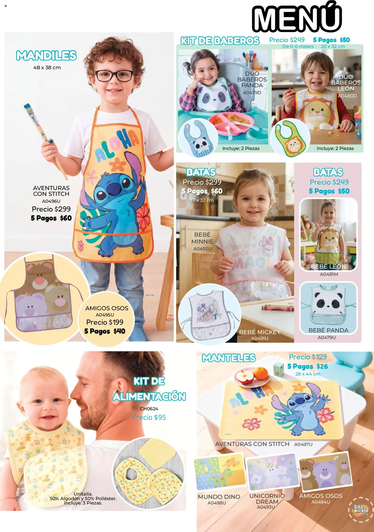 Nuevas ofertas de Colchas Concord válidas en toda la República Mexicana desde el 15/10/2026. ¡Encuentra las mejores ofertas en Colchas Concord catálogo Colección Bebé Disney! | Página: 30