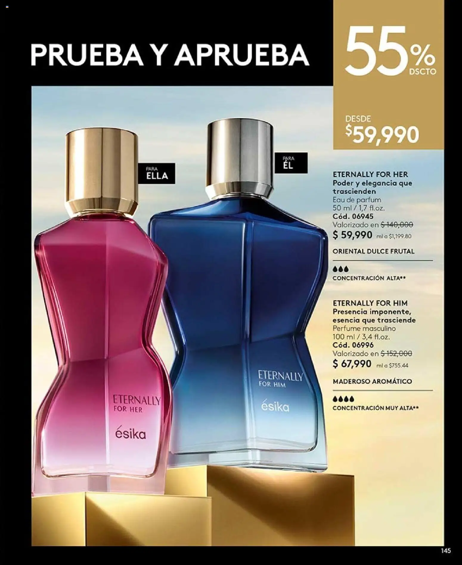 Ésika revista - valida desde el 07/08/2026 | Página: 145 | Productos: Perfume