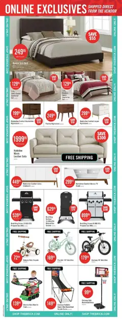 Preview of The Brick weekly flyer / circulaire from shop The Brick valid from Aug 20, 2026 | Page: 18